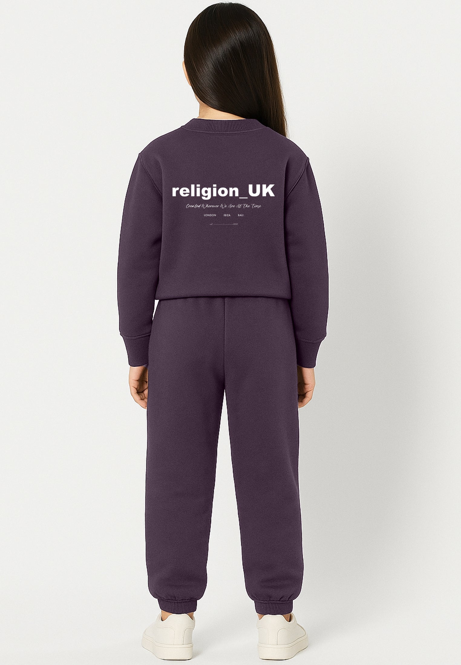 RELIGION GIRLS OVERSIZED SWEATSHIRT MAUVE