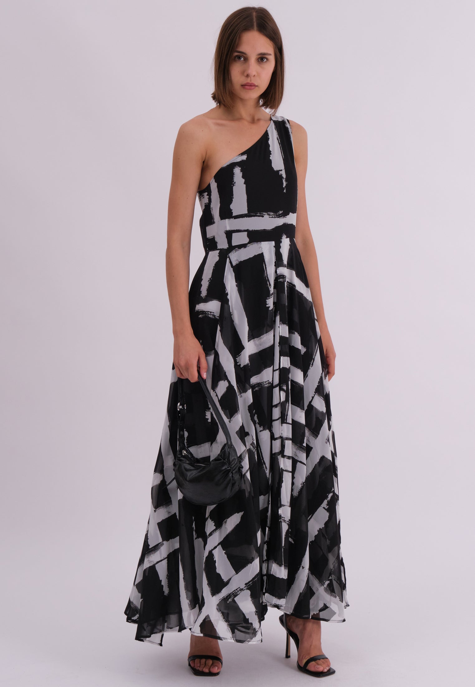 SIGNATURE MAXI DRESS SELVAGE BLACK