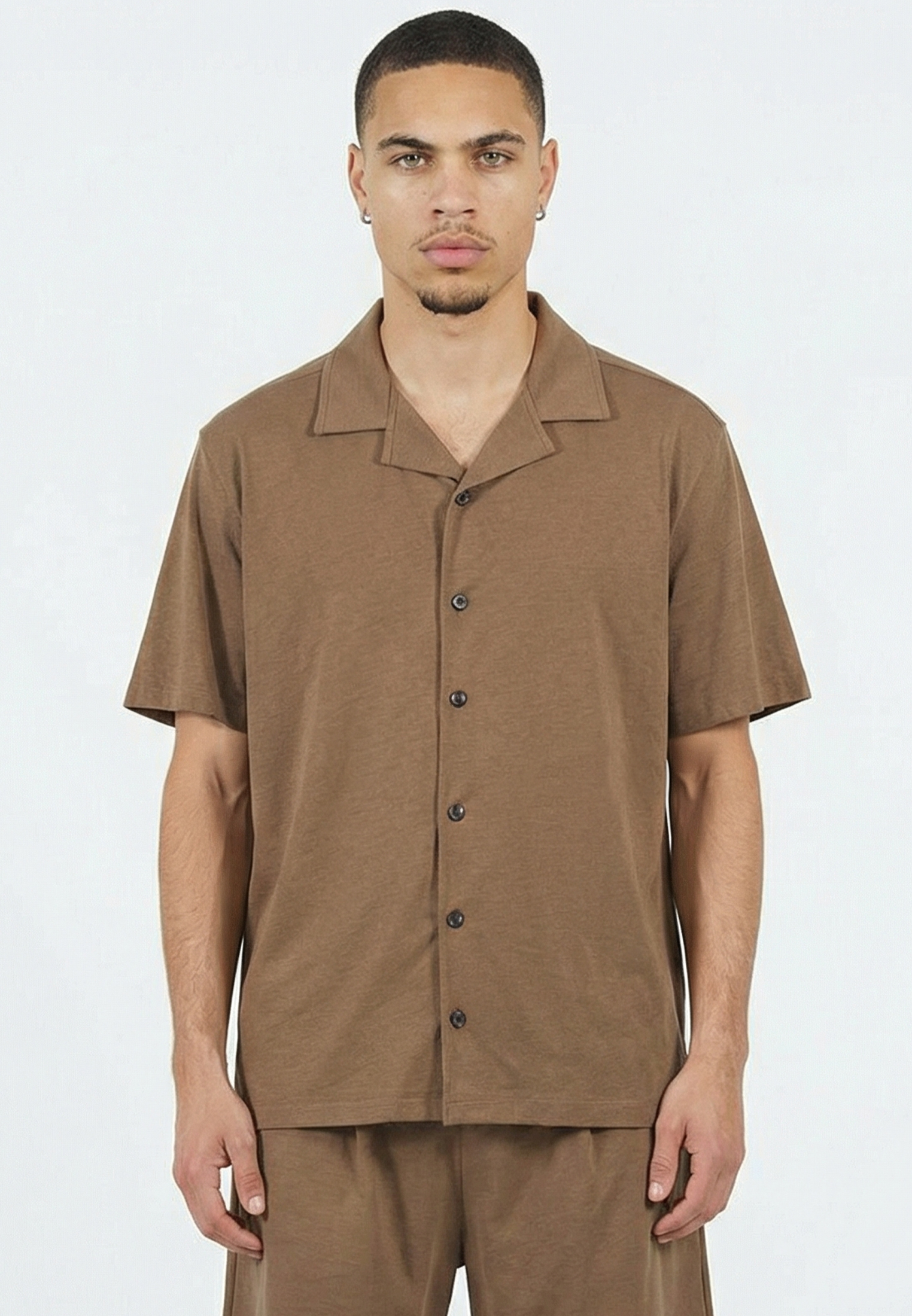 SLUB SHIRT TAN
