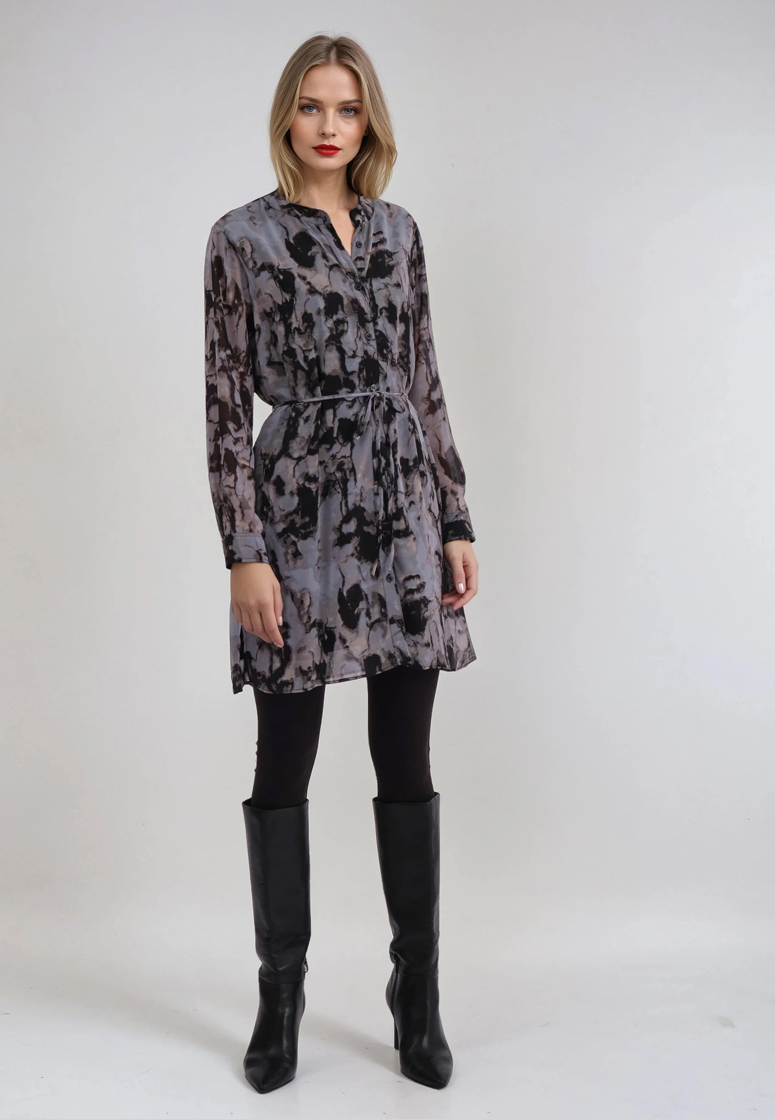 SOLSTICE KAFTAN SOLVENT BRINDLE