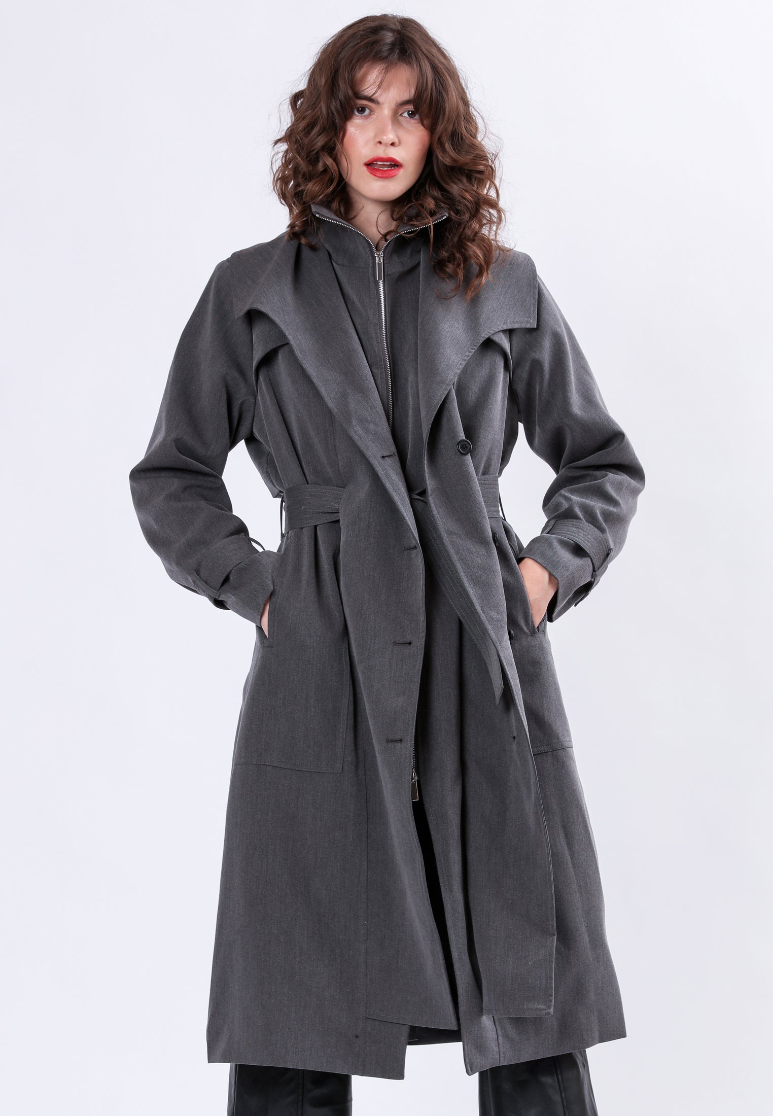 SPIRIT TRENCHCOAT CHARCOAL