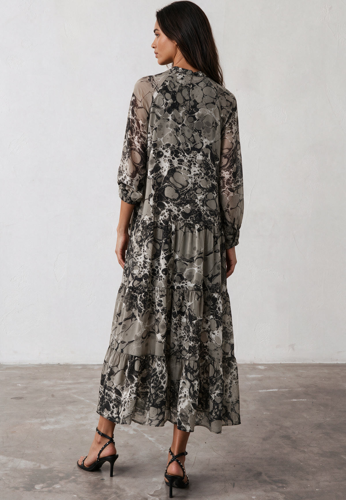 SUNSET MAXI DRESS STREAM