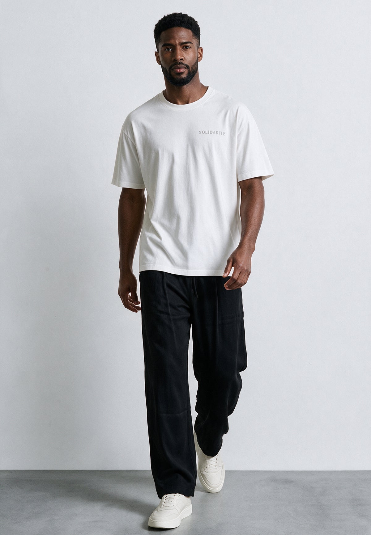 SOLIDARITE T-SHIRT WINTER WHITE