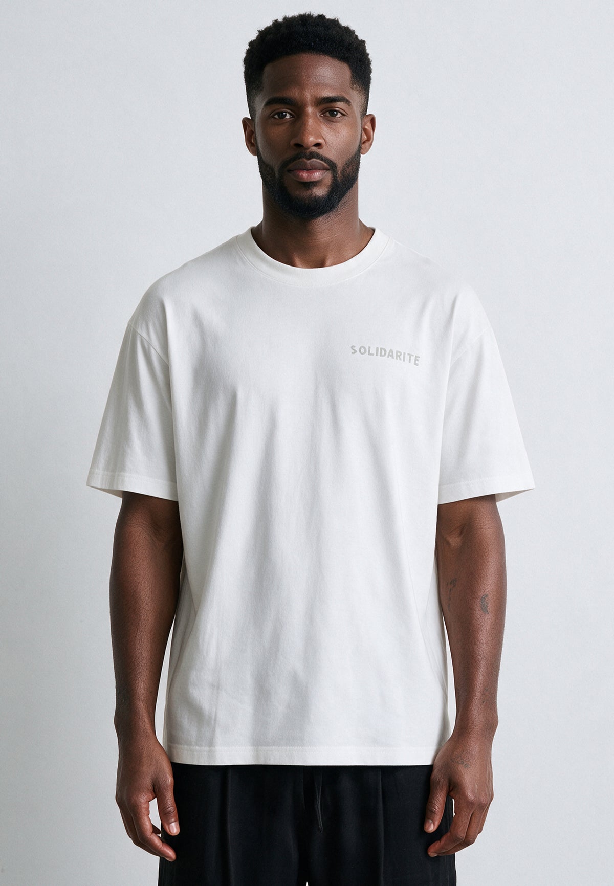 SOLIDARITE T-SHIRT WINTER WHITE