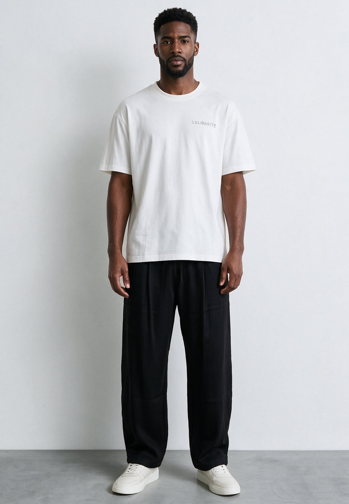 SOLIDARITE T-SHIRT WINTER WHITE