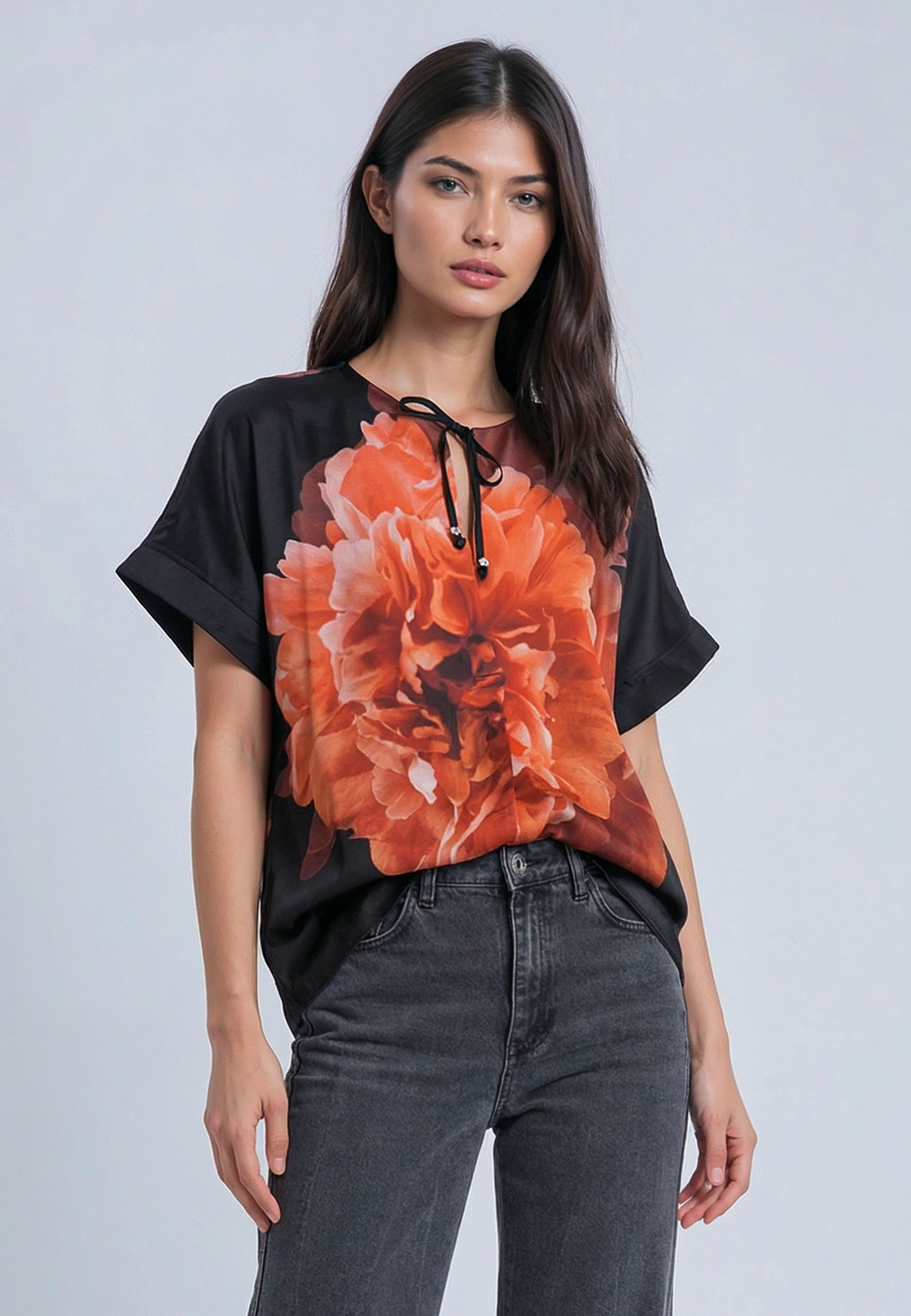 TAYLOR TOP PARADISE TERRACOTTA ORANGE