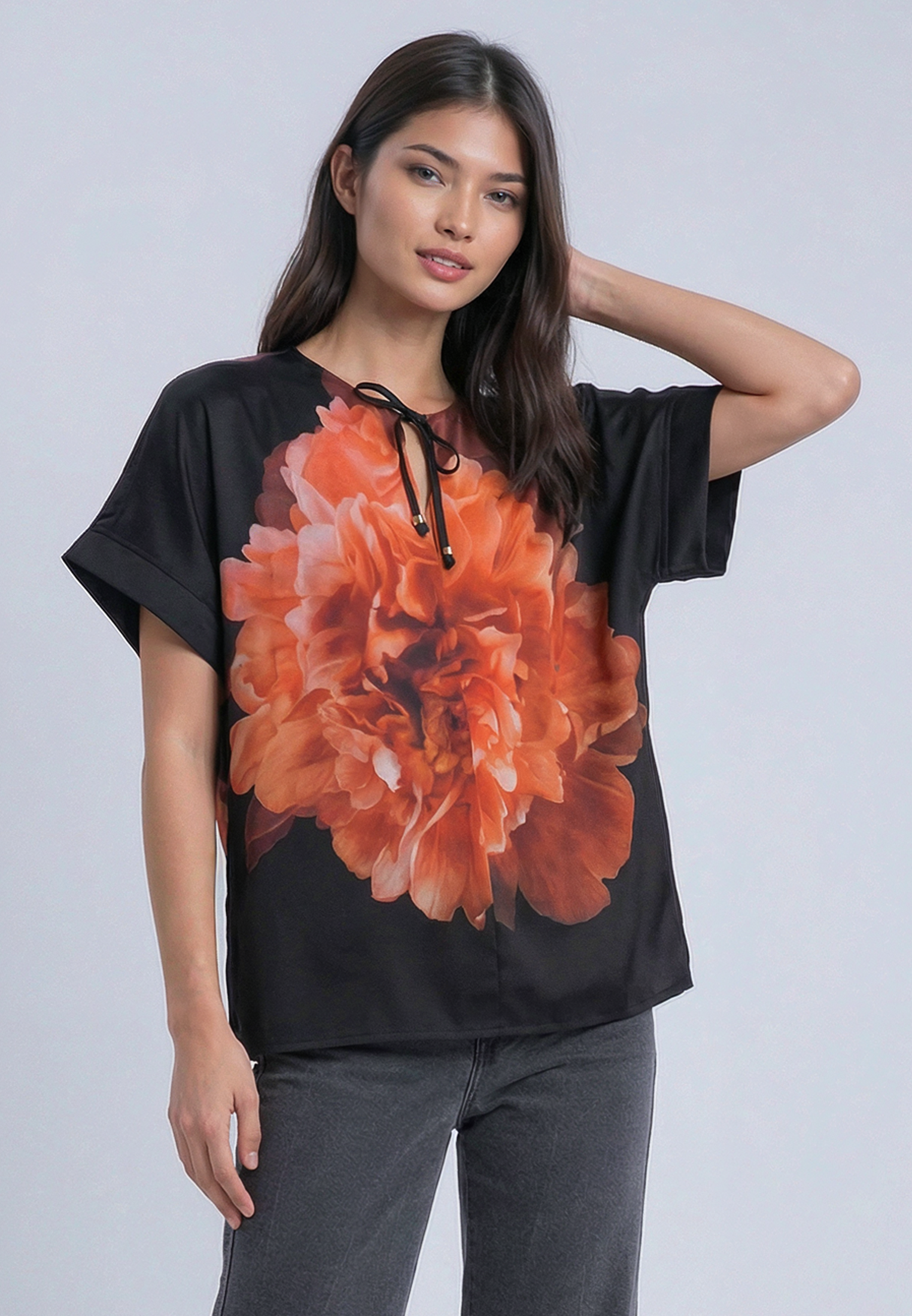 TAYLOR TOP PARADISE TERRACOTTA ORANGE