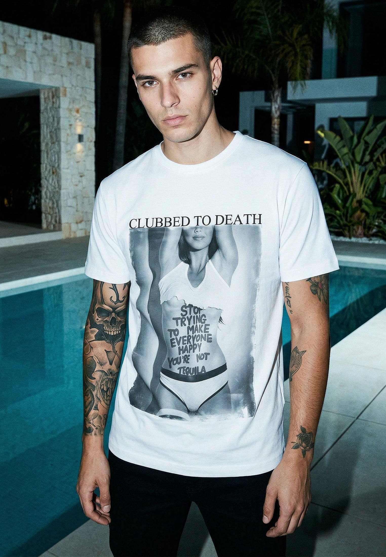 YOU'RE NOT TEQUILA T-SHIRT WHITE