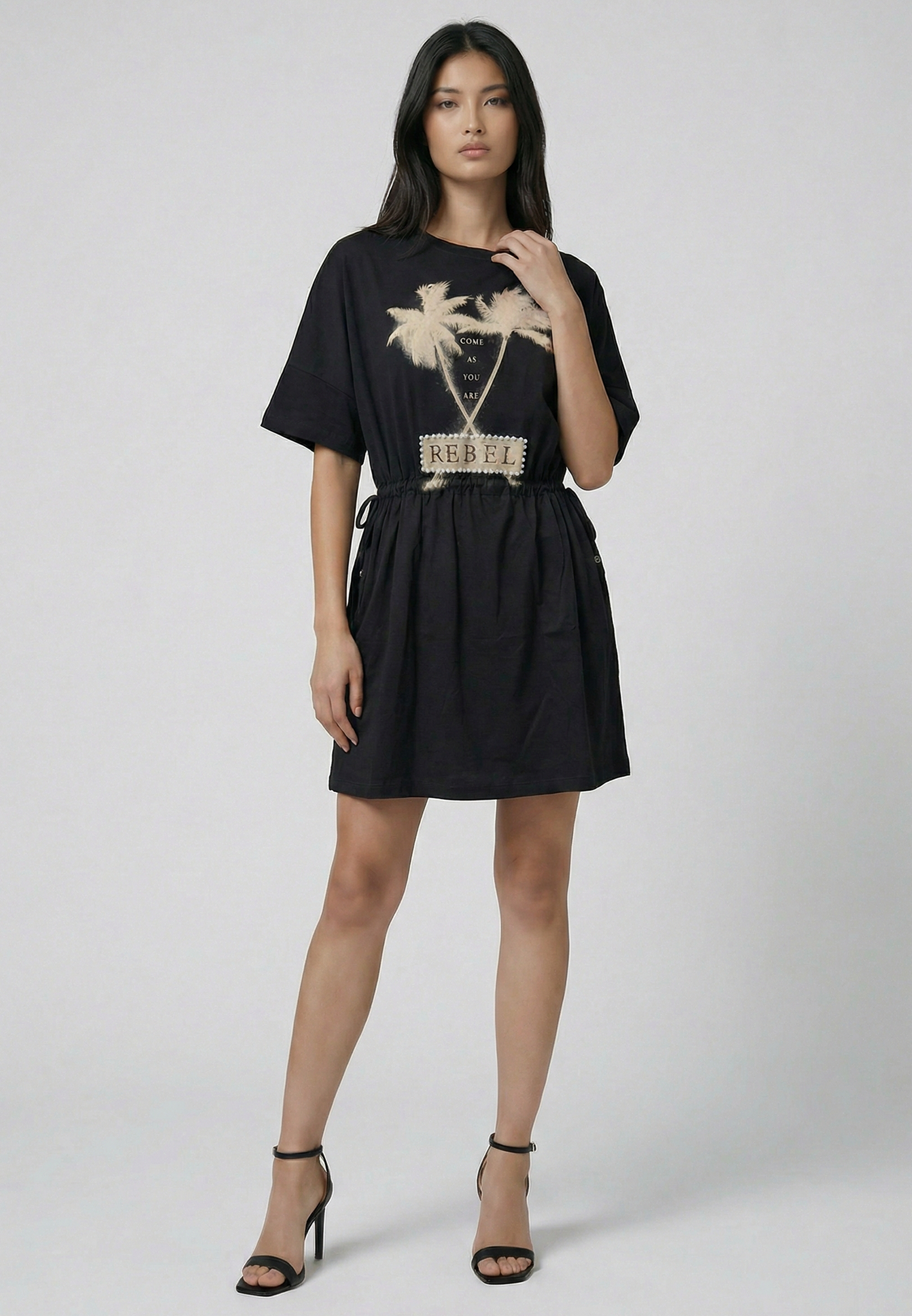 TOPAZ DRESS REBEL BLACK