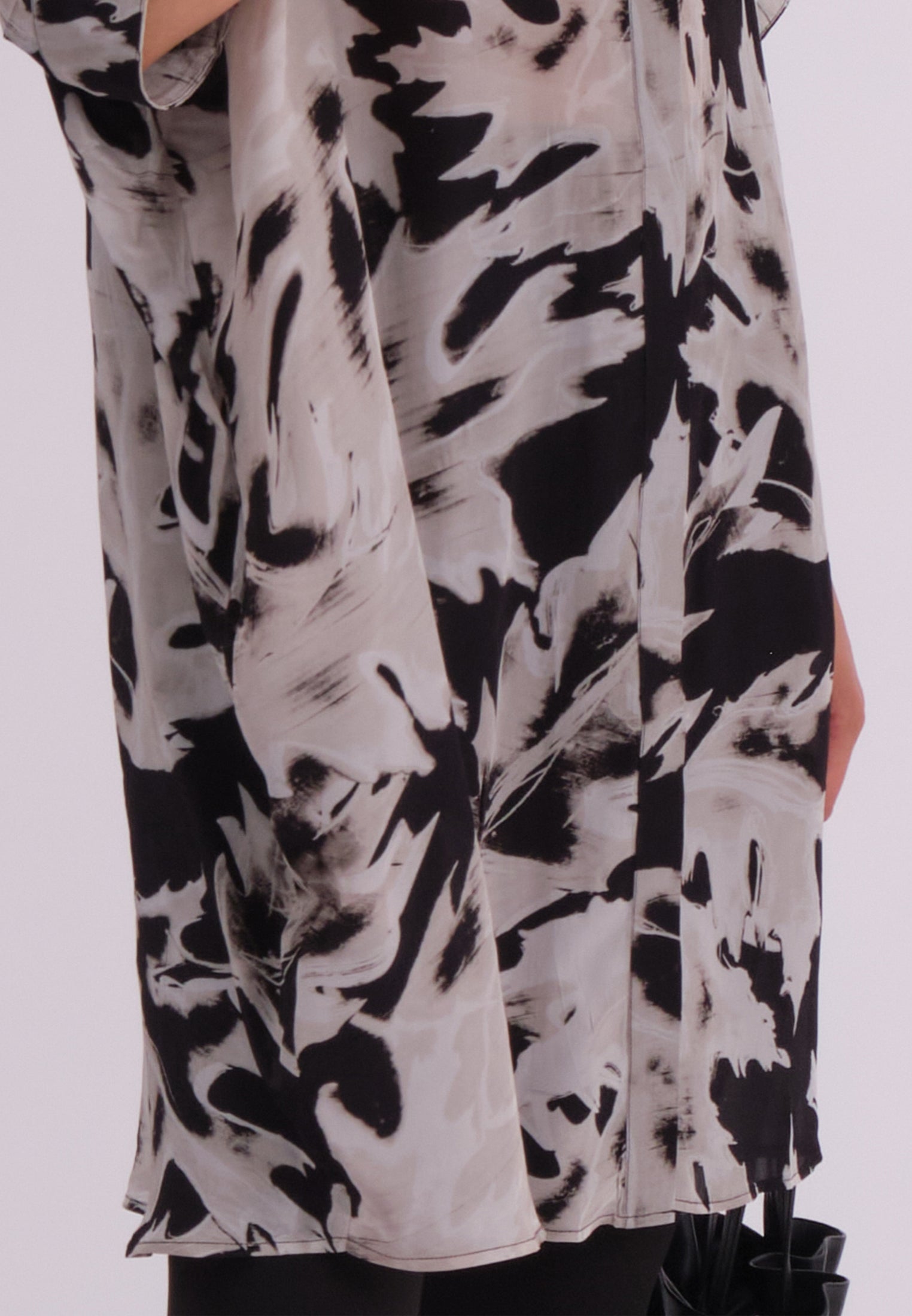 TWIST TUNIC CAMO BLACK