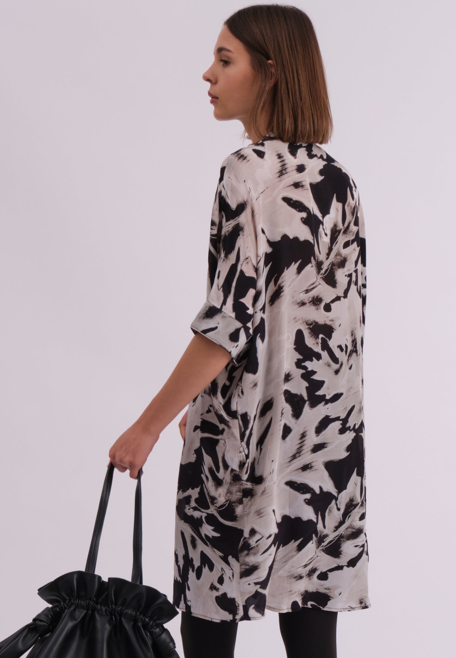 TWIST TUNIC CAMO BLACK