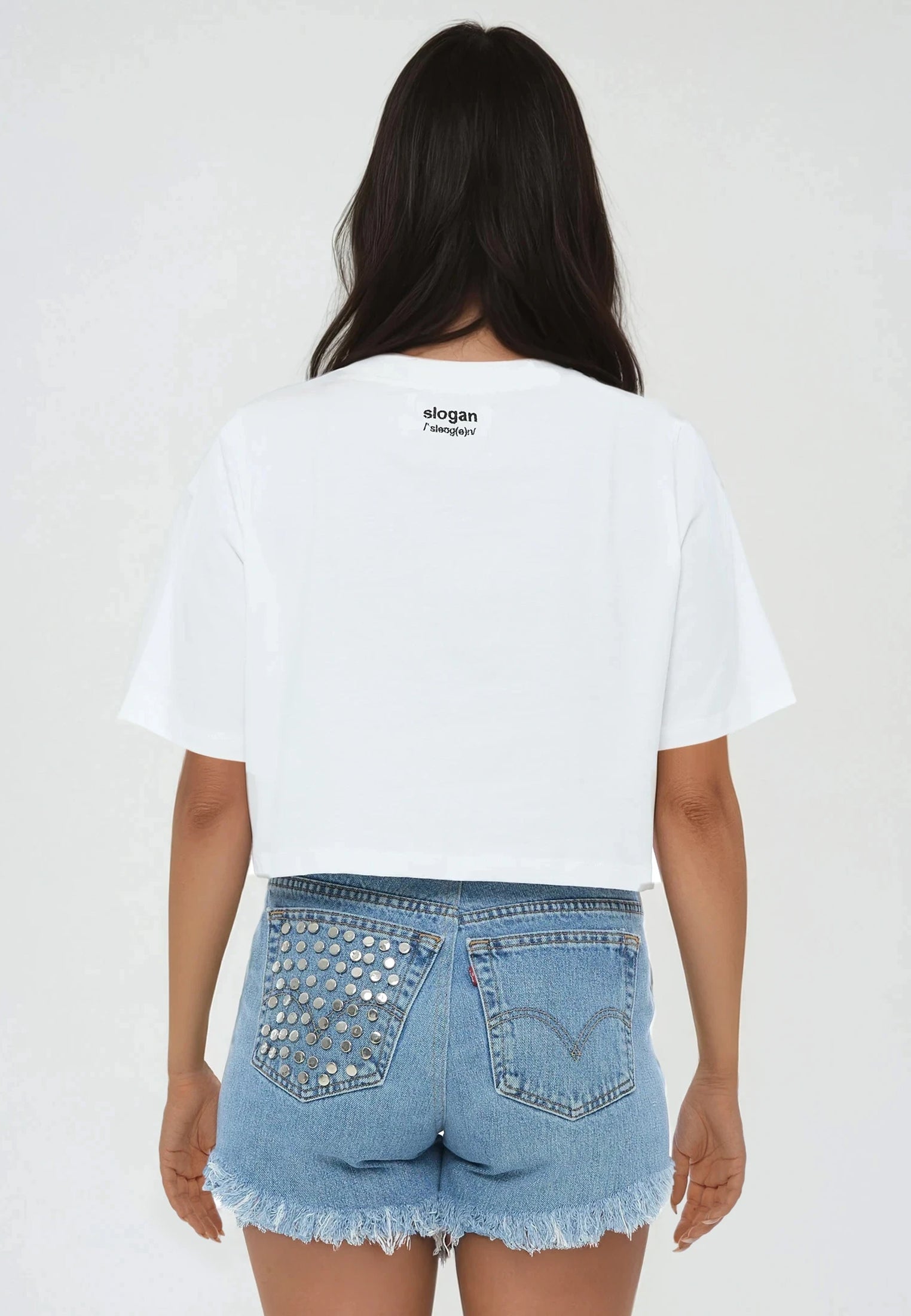 UNEMPLOYED CROP TOP WHITE