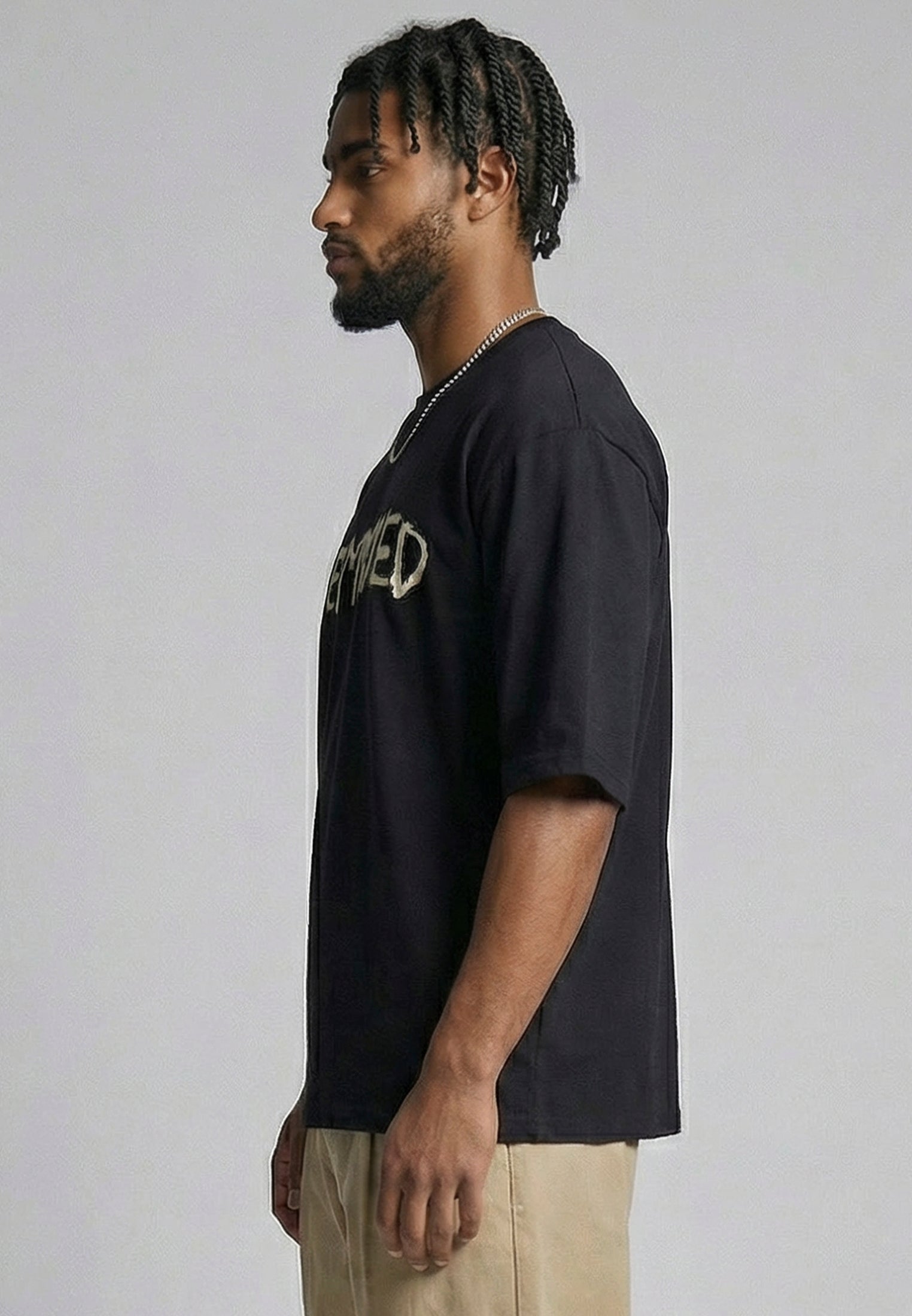 UNEMPLOYED OVERSIZED T-SHIRT BLACK