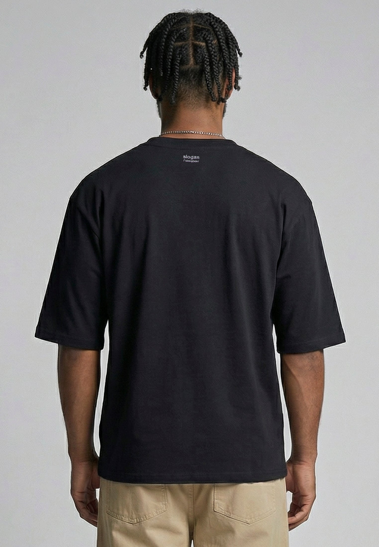 UNEMPLOYED OVERSIZED T-SHIRT BLACK