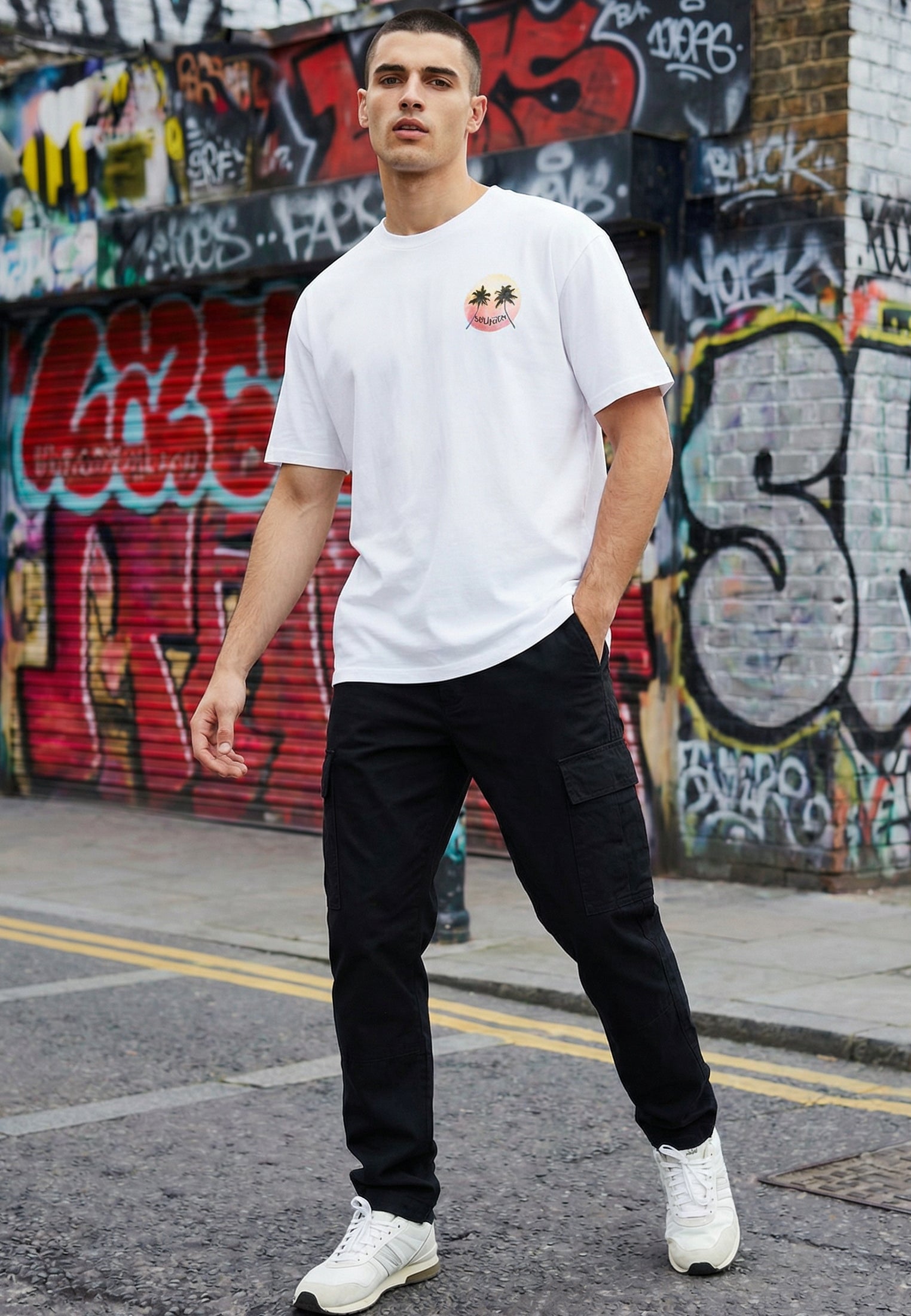 SUNSET T-SHIRT WHITE