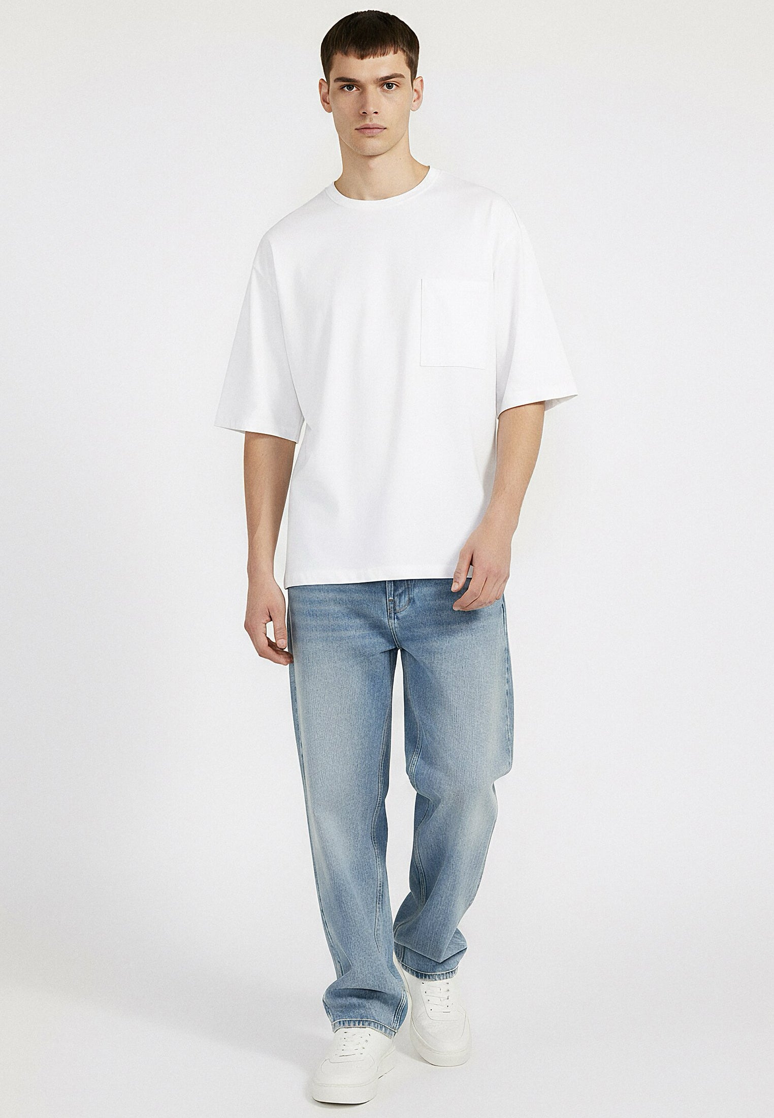CROP BOX T-SHIRT WHITE