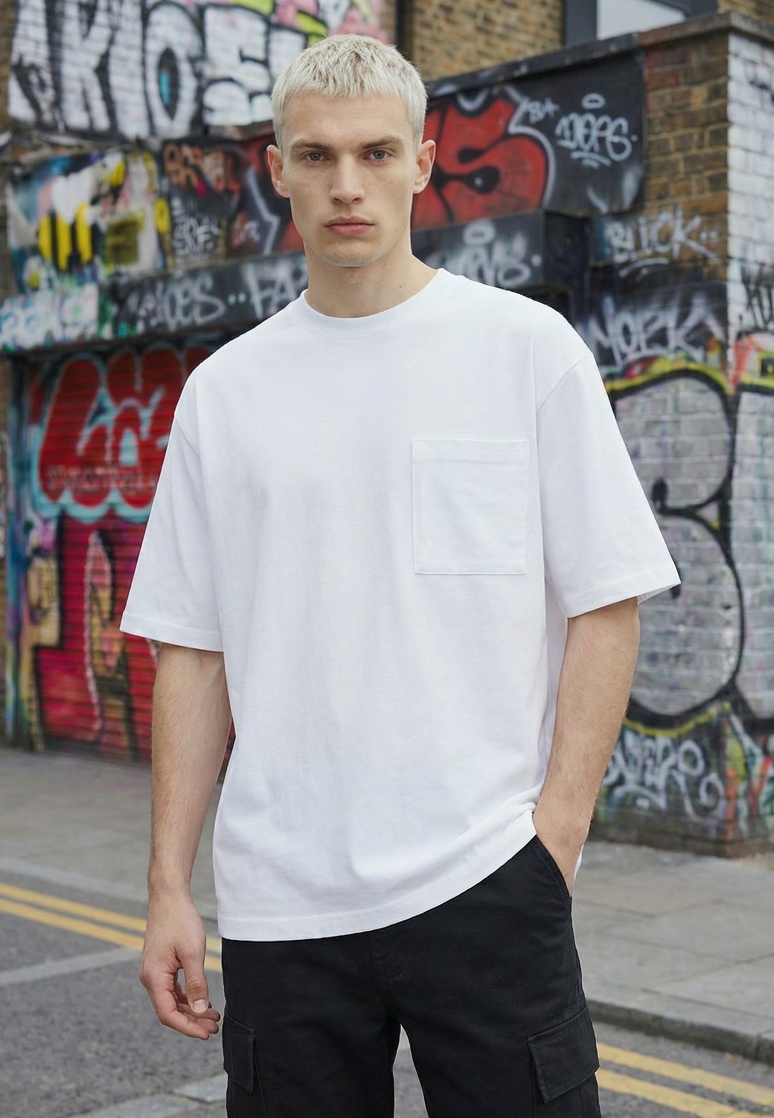 CROP BOX T-SHIRT WHITE