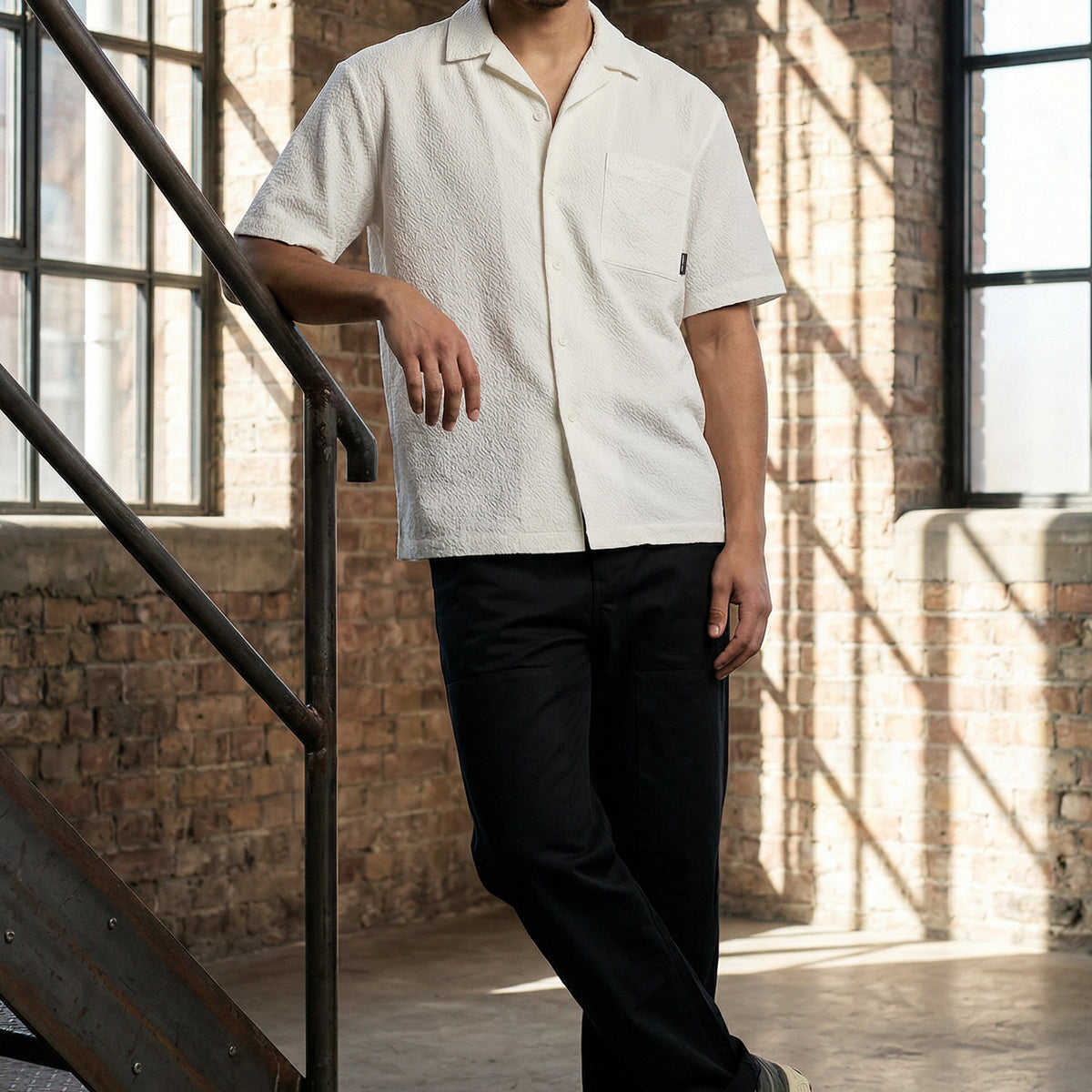 CARPENTER PANTS B BLACK, view 2