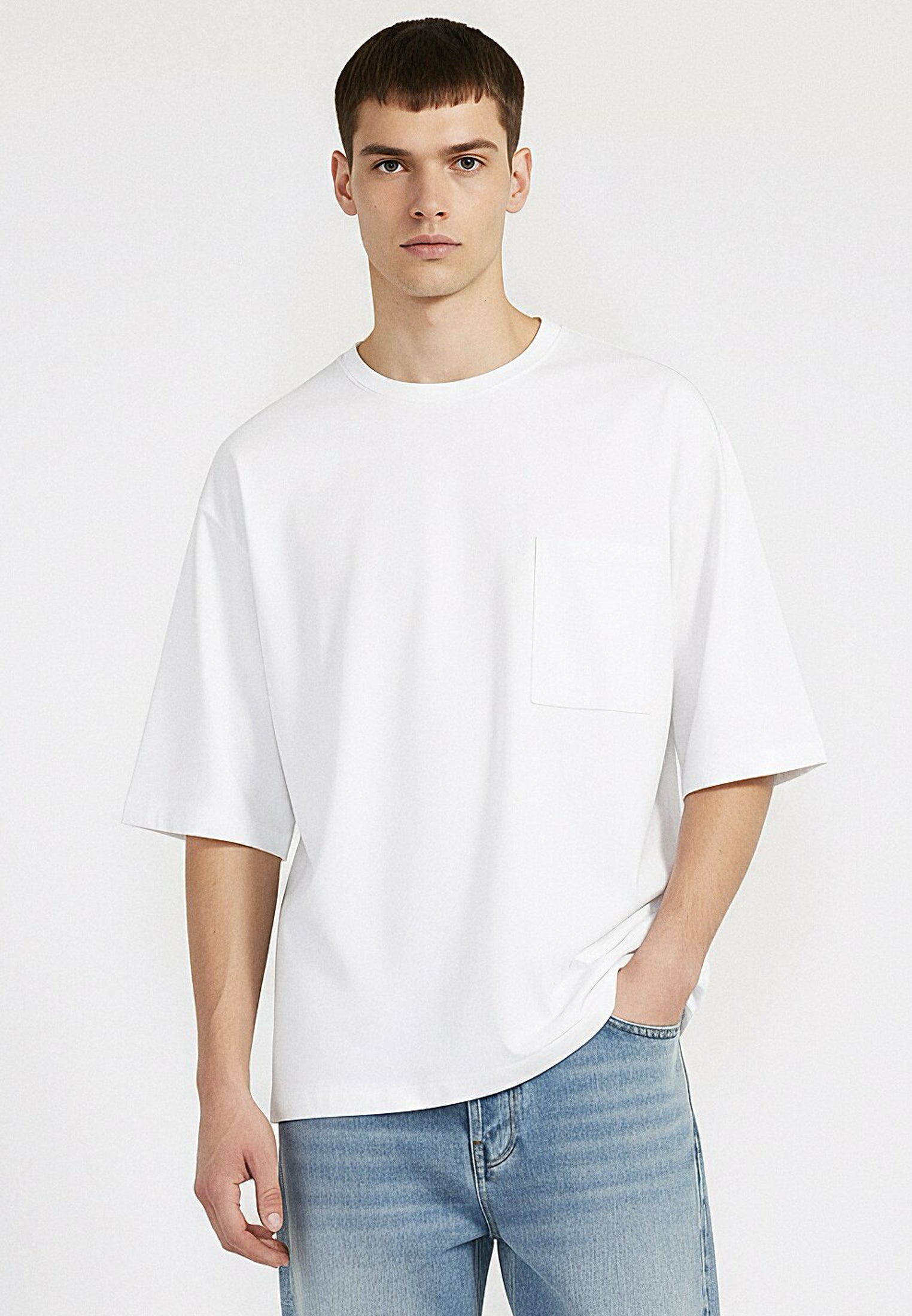 CROP BOX T-SHIRT WHITE