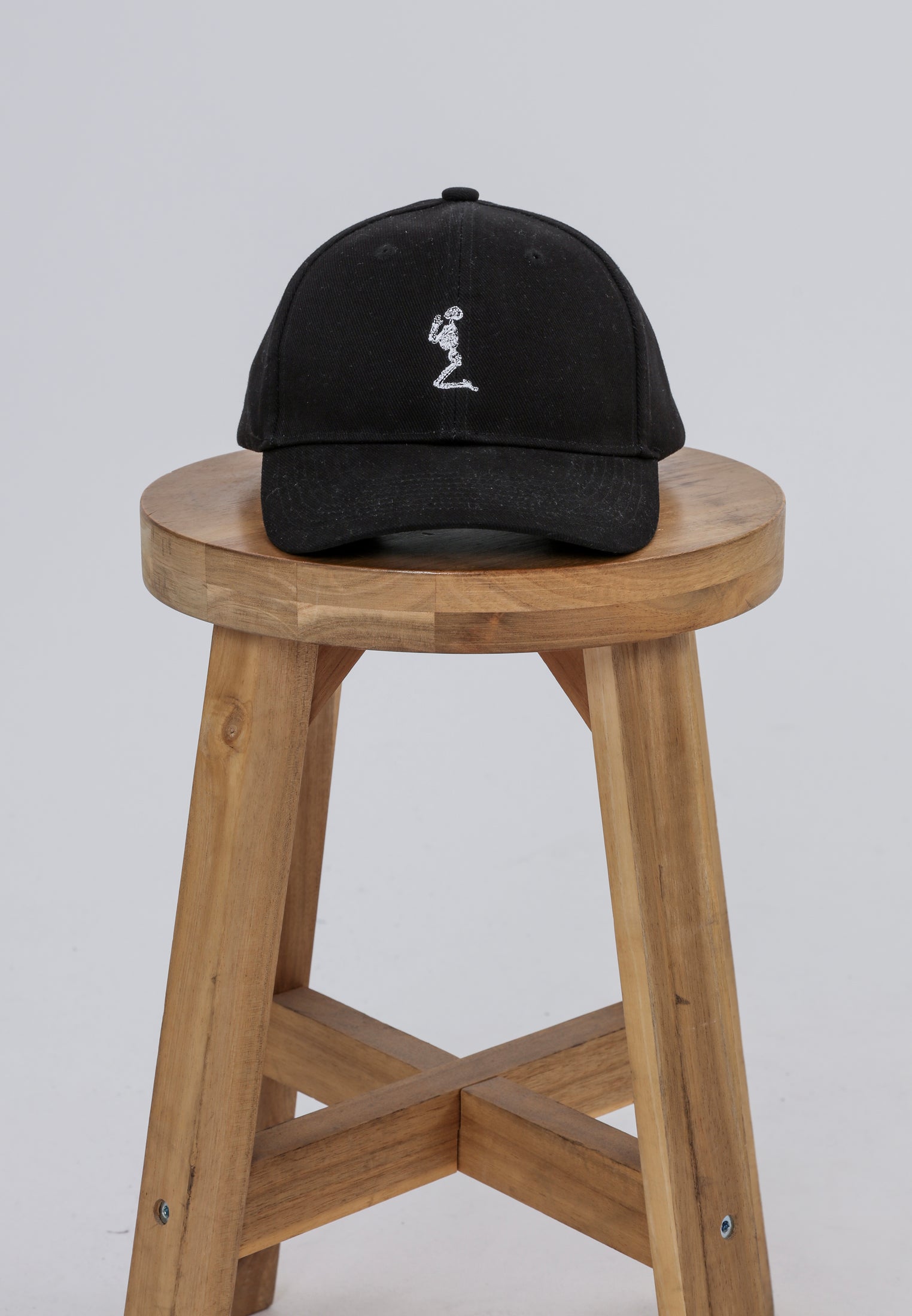 RELIGION SKELETON BASEBALL CAP BLACK