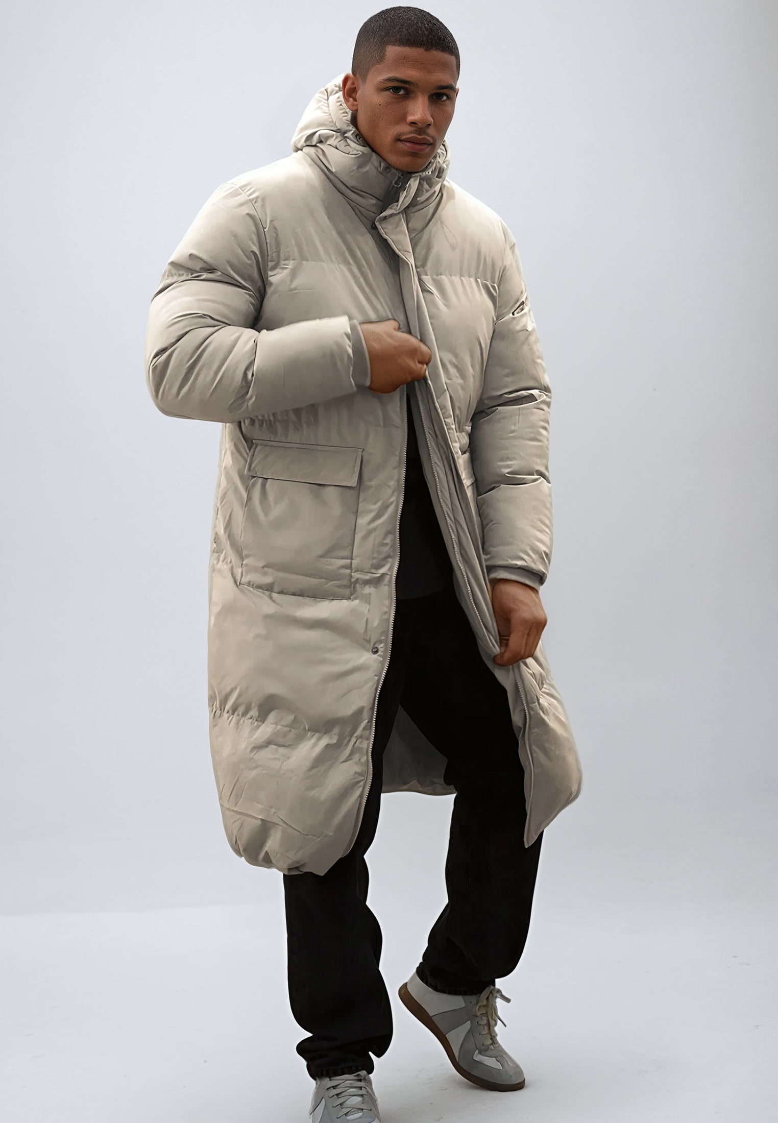 VOYAGER PUFFER PARKA TAN