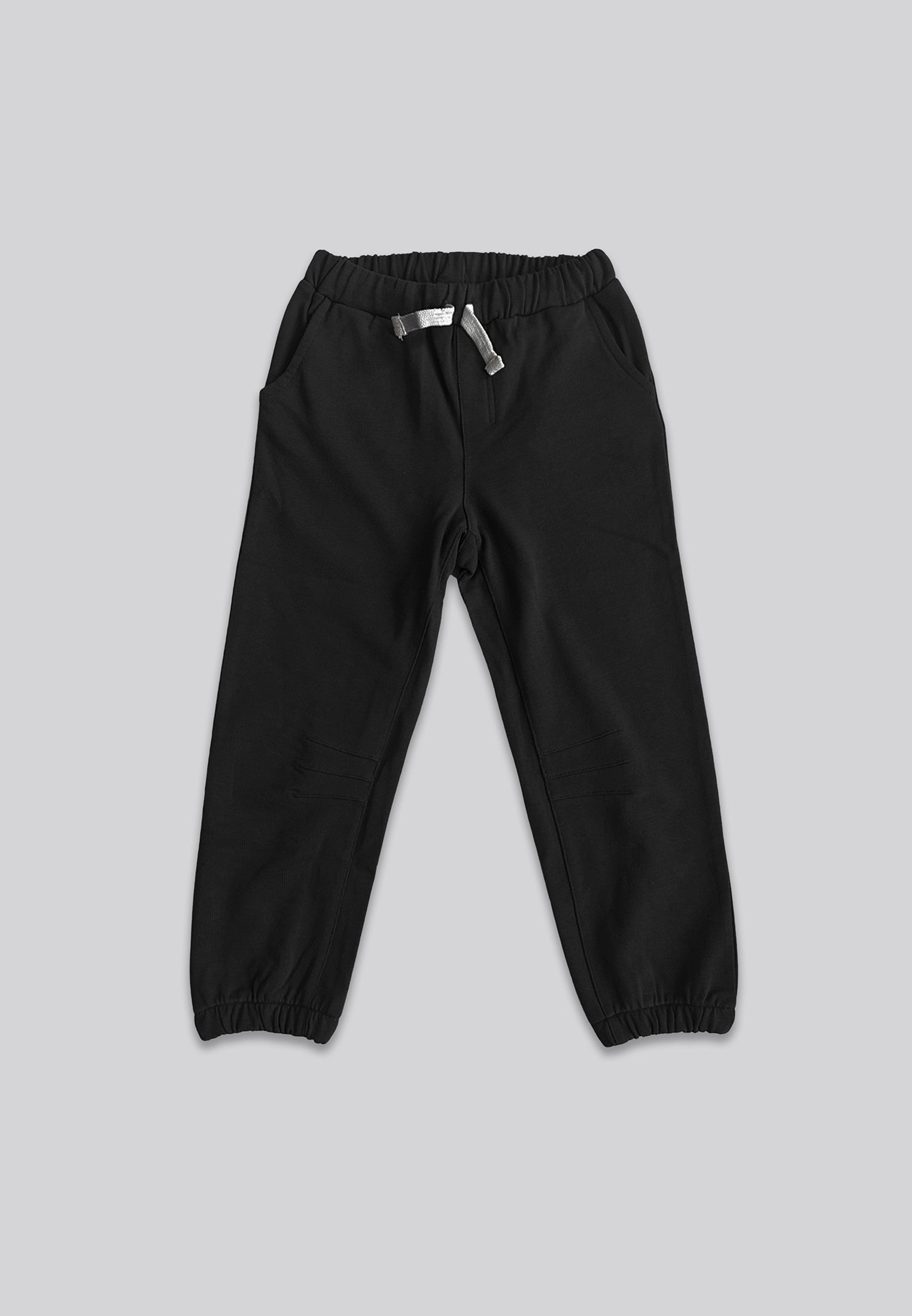 KIDS RELIGION SEAMED DARTED SWEATPANTS BLACK