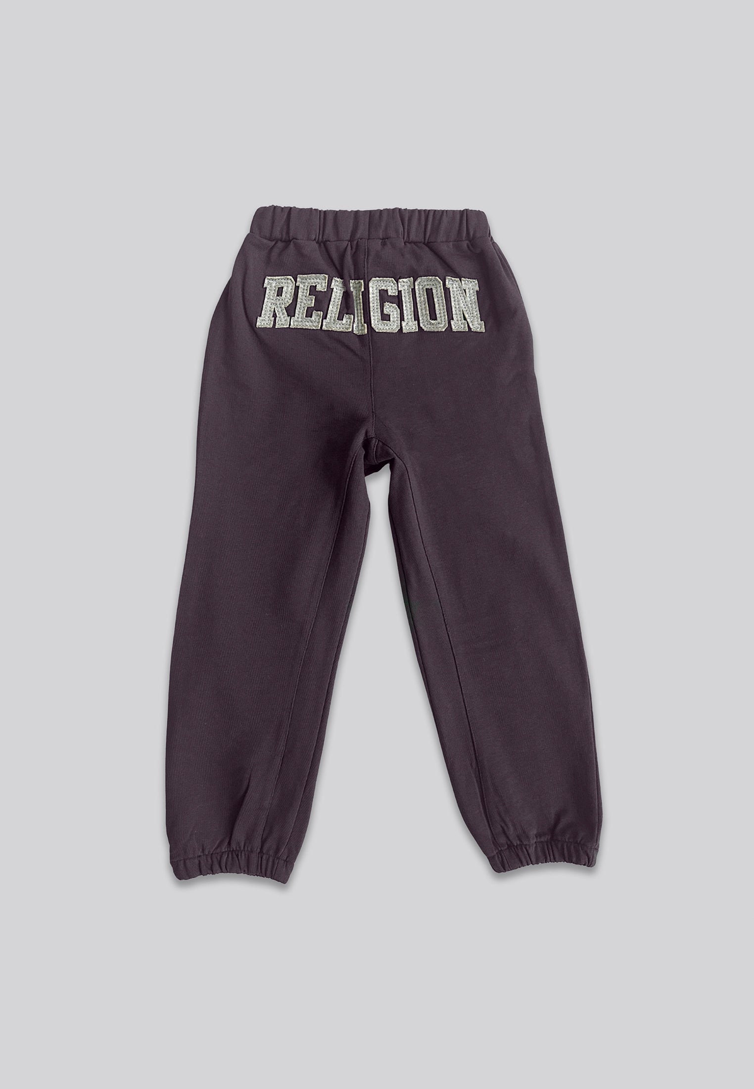 KIDS RELIGION SEAMED DARTED SWEATPANTS MAUVE