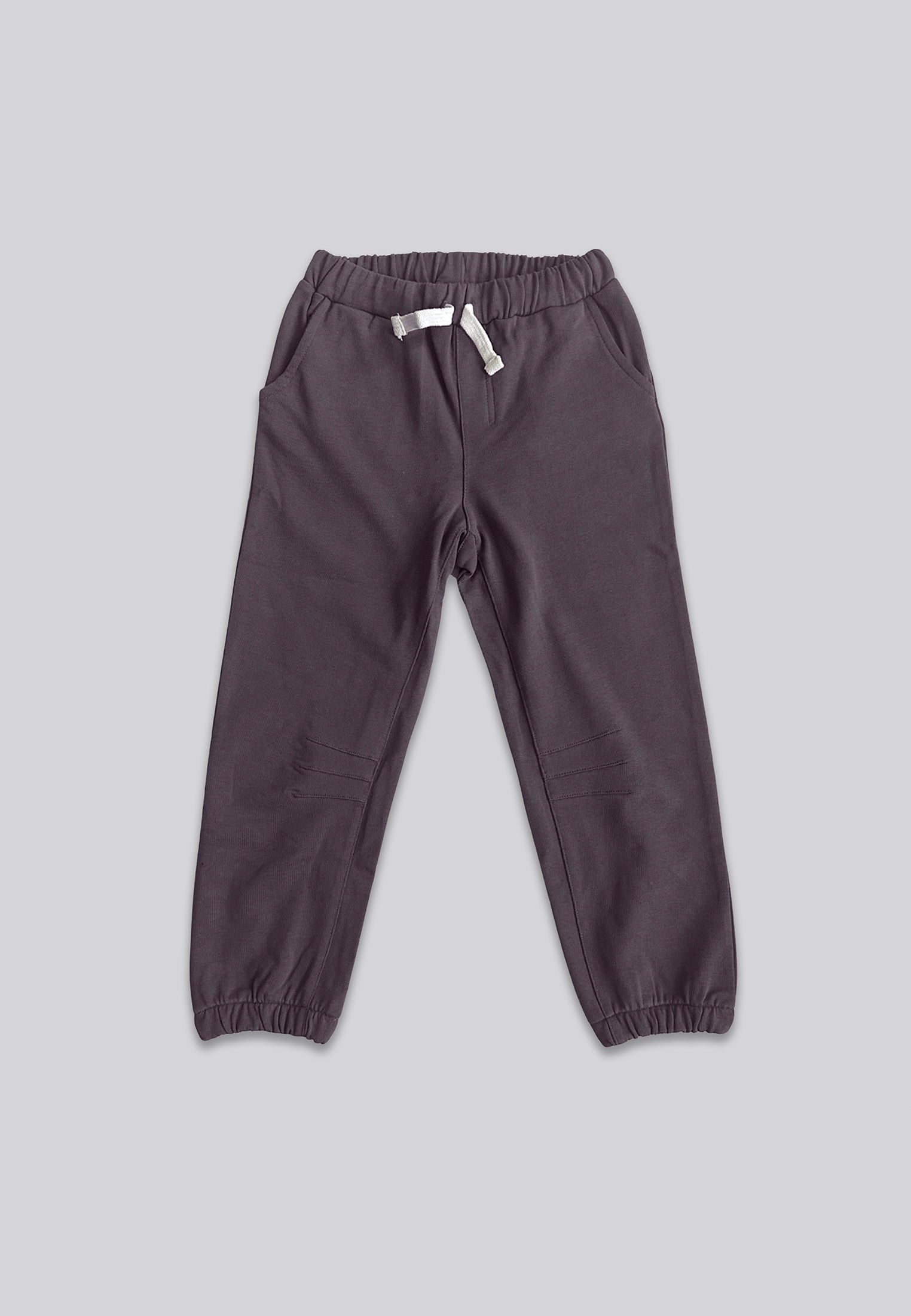 KIDS RELIGION SEAMED DARTED SWEATPANTS MAUVE