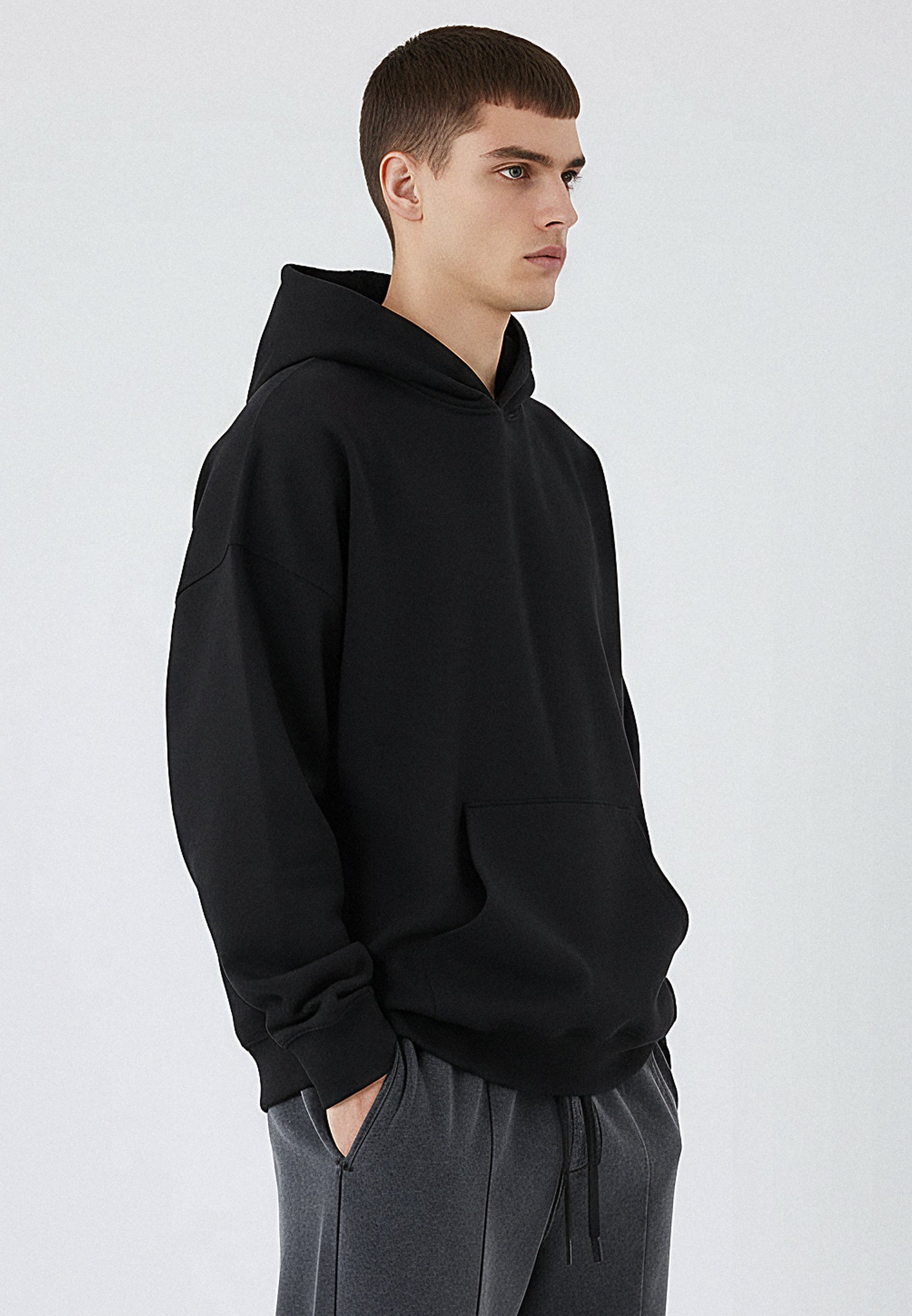 RELIGION UK RELAXED HOODIE BLACK