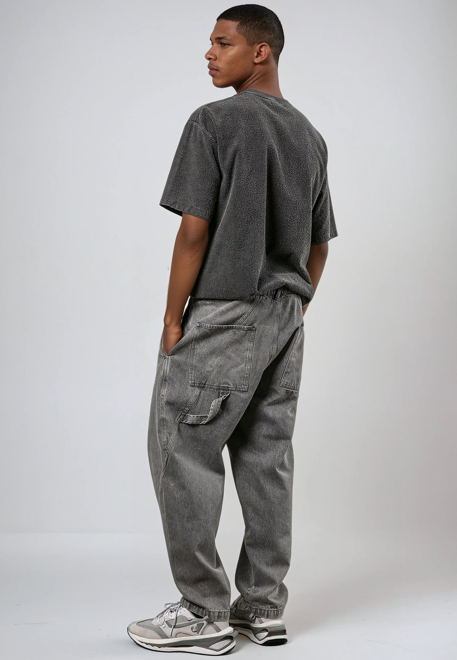 QUANTUM PANT WASHED CHARCOAL