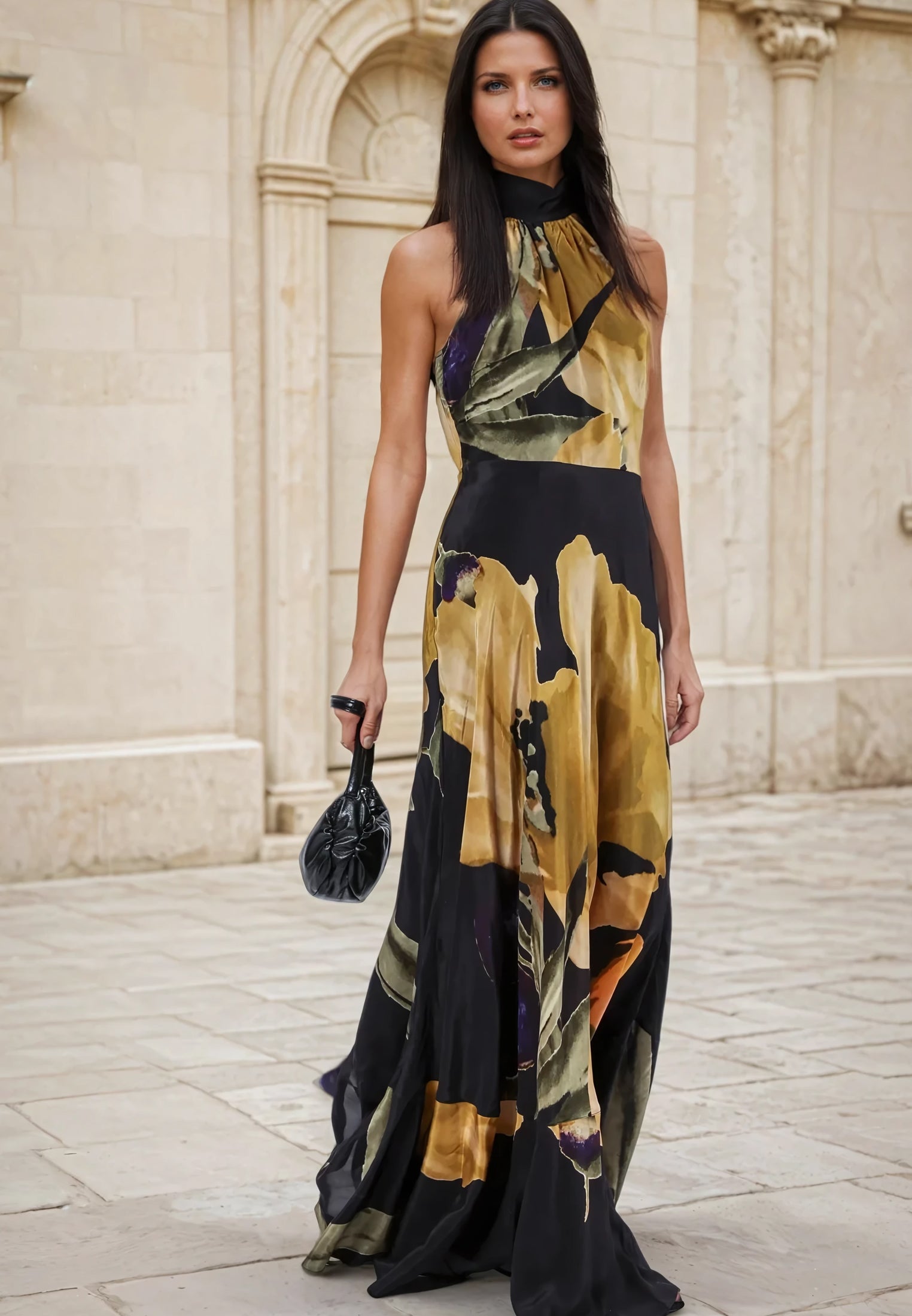 VALERIA MAXI DRESS PRIME YELLOW