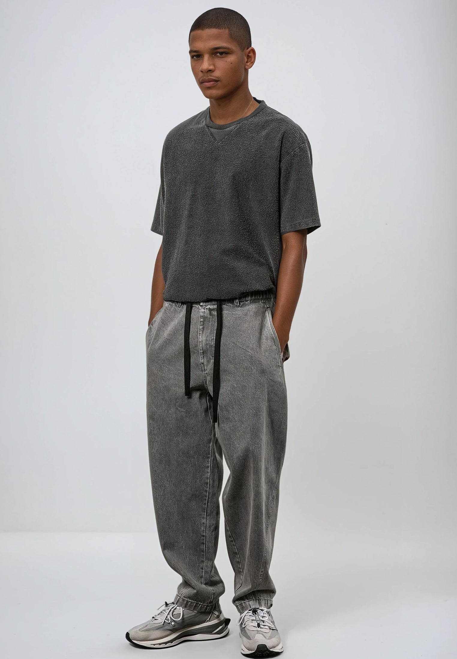 QUANTUM PANT WASHED CHARCOAL