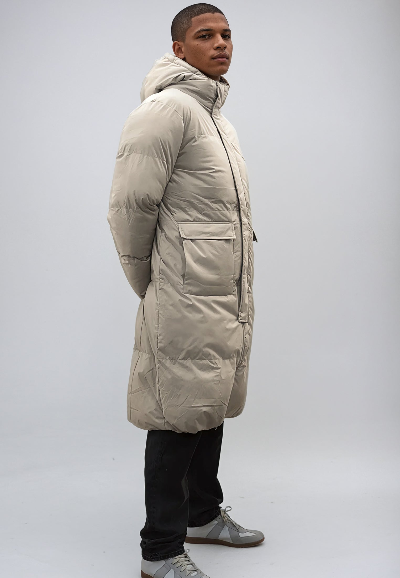 VOYAGER PUFFER PARKA TAN