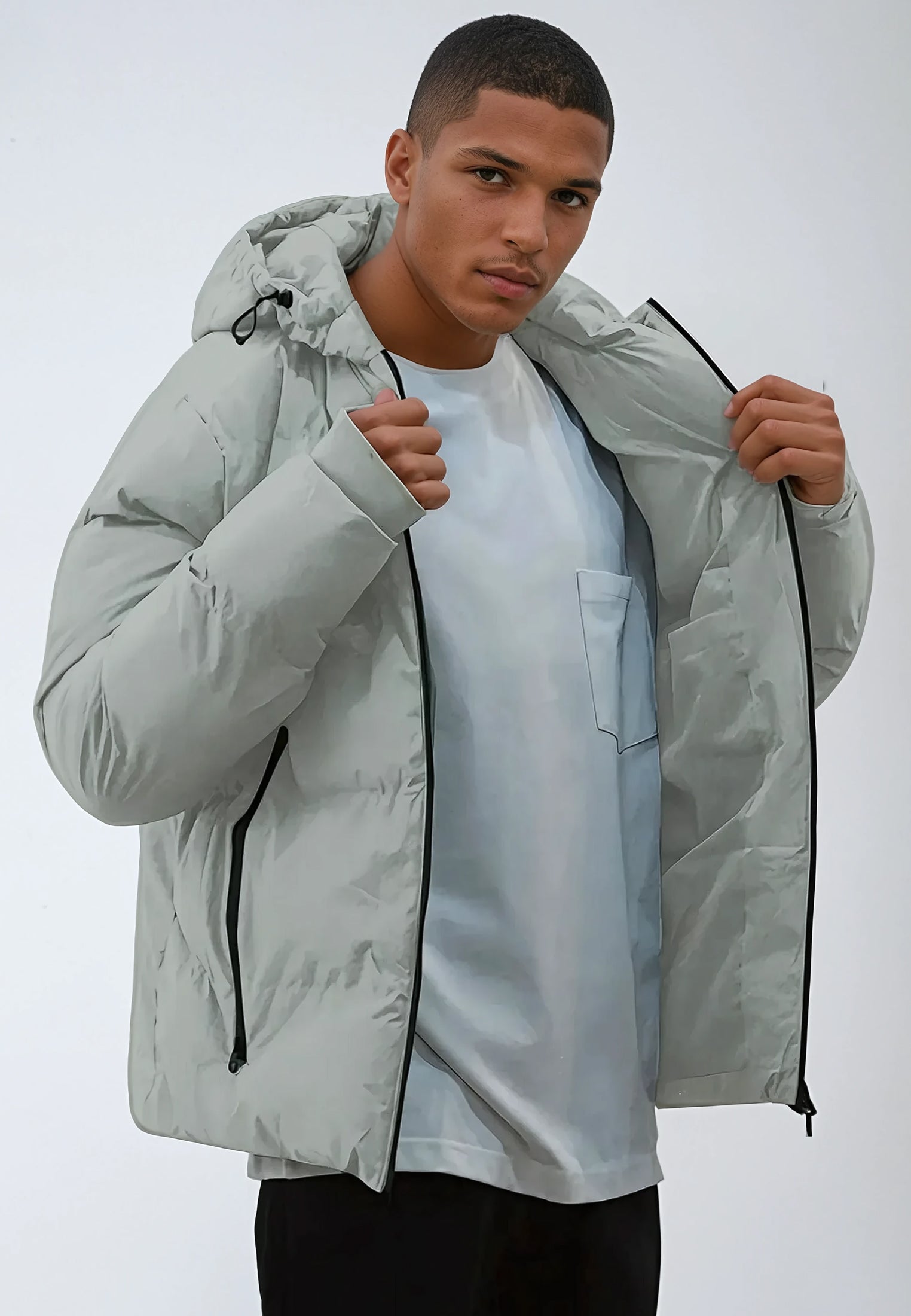 PERFORMANCE PUFFER JACKET KHAKI