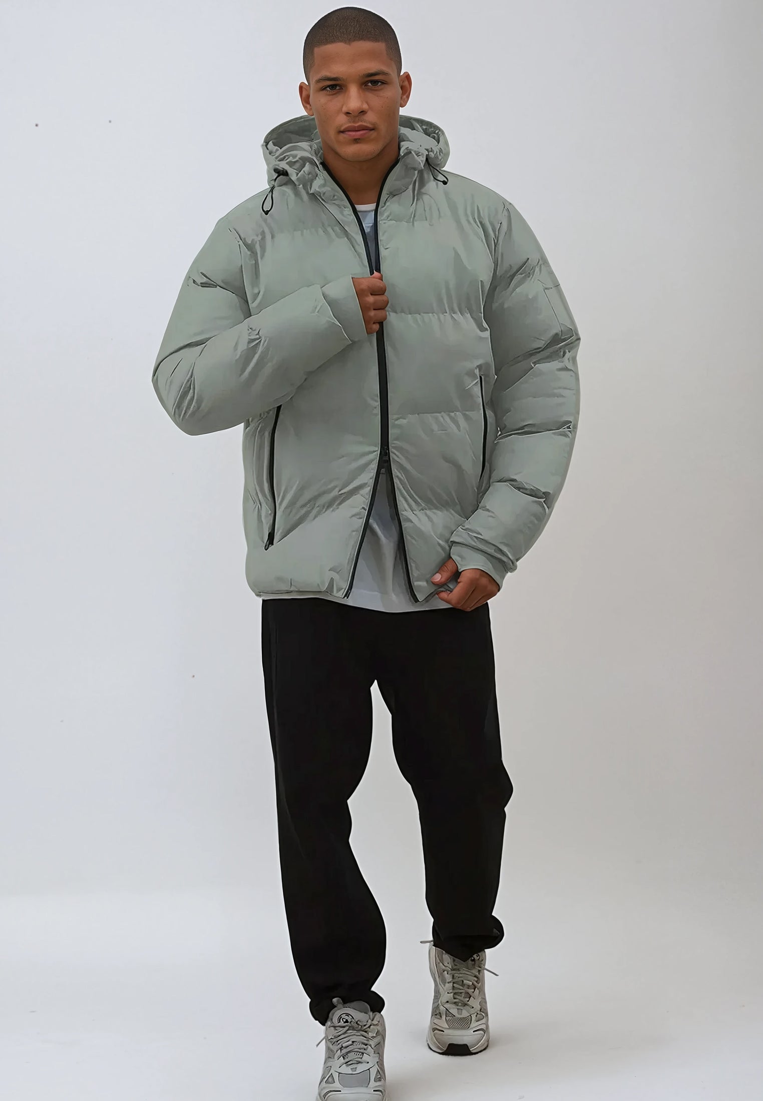 PERFORMANCE PUFFER JACKET KHAKI