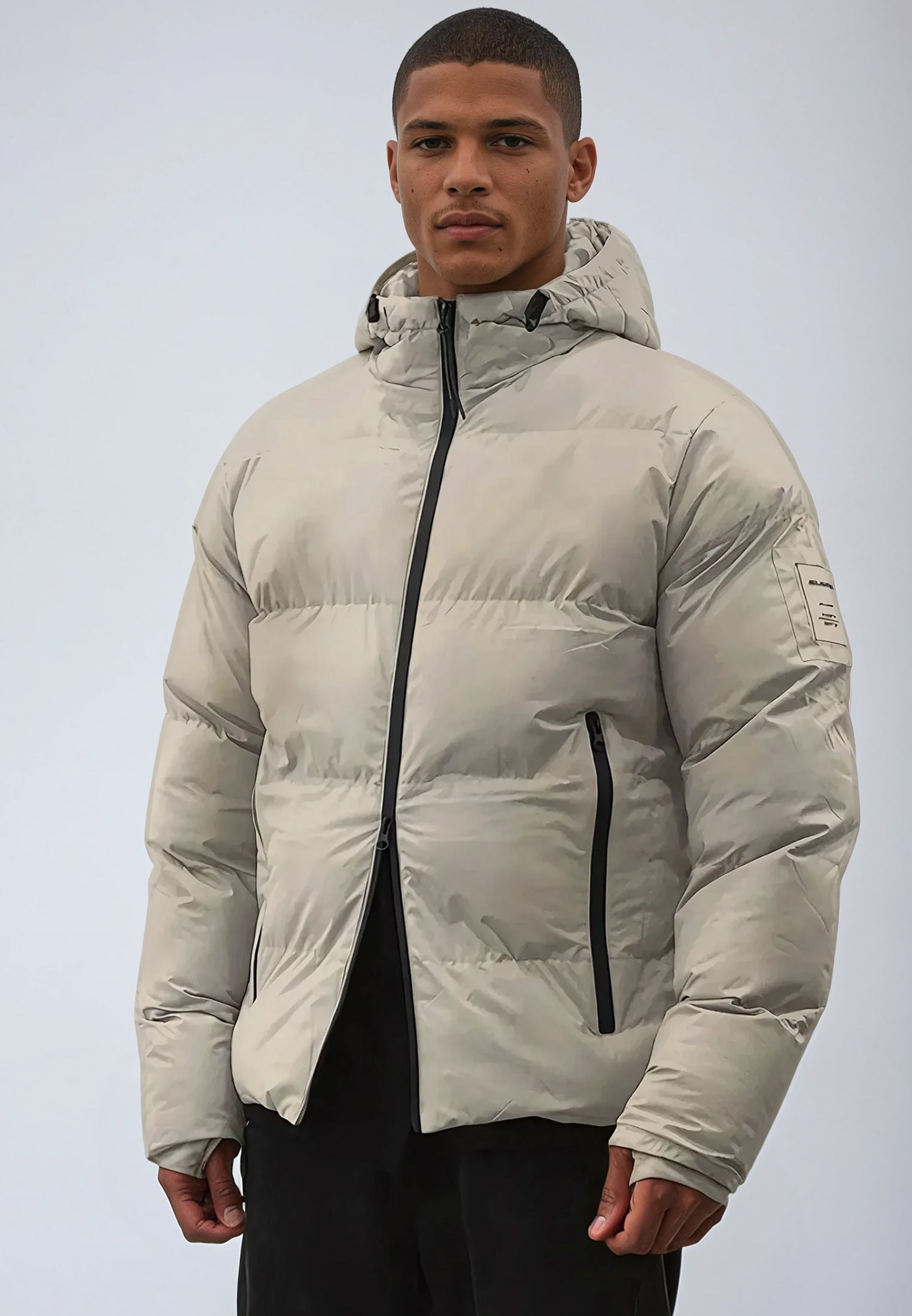 PERFORMANCE PUFFER JACKET TAN