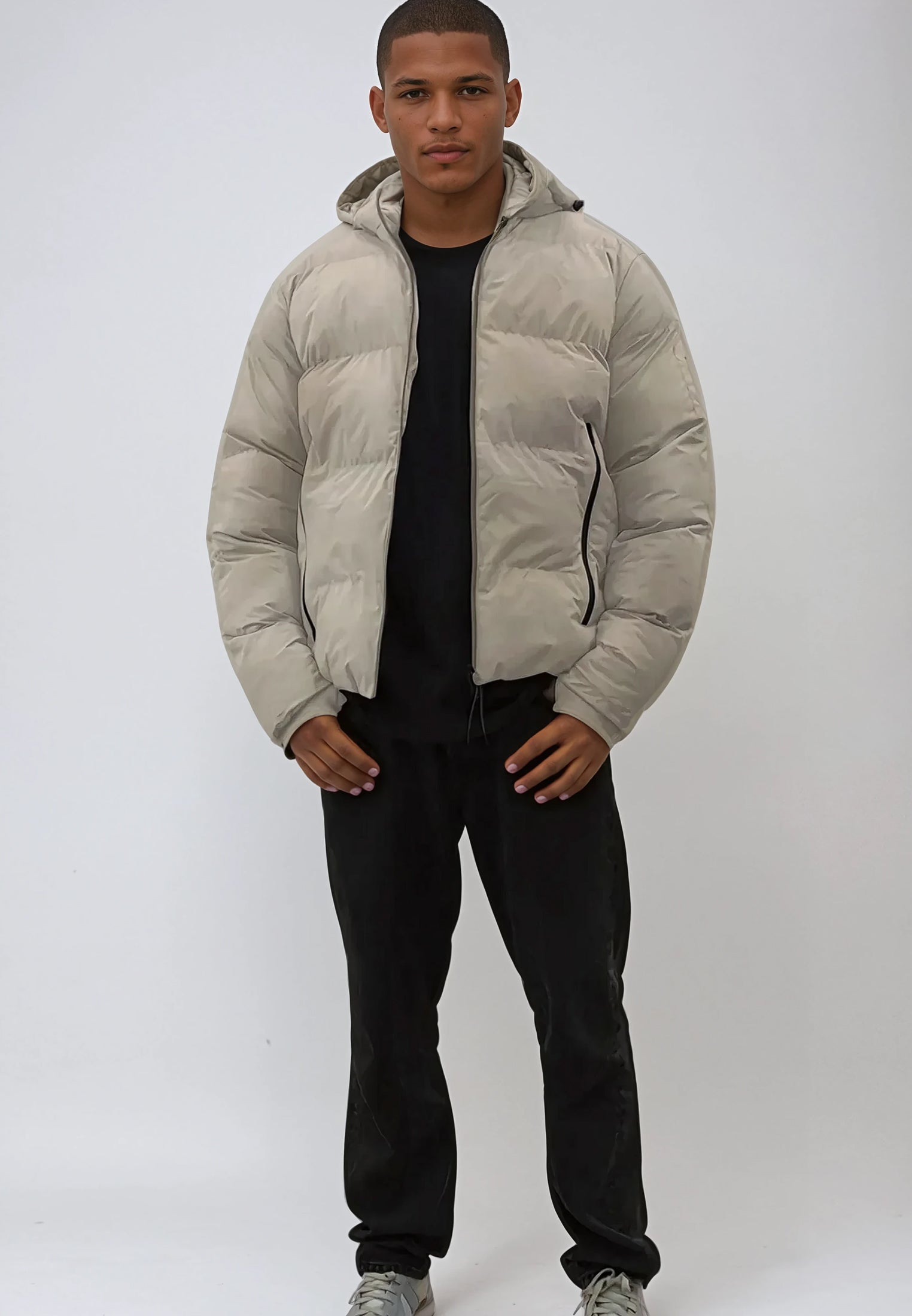 PERFORMANCE PUFFER JACKET TAN