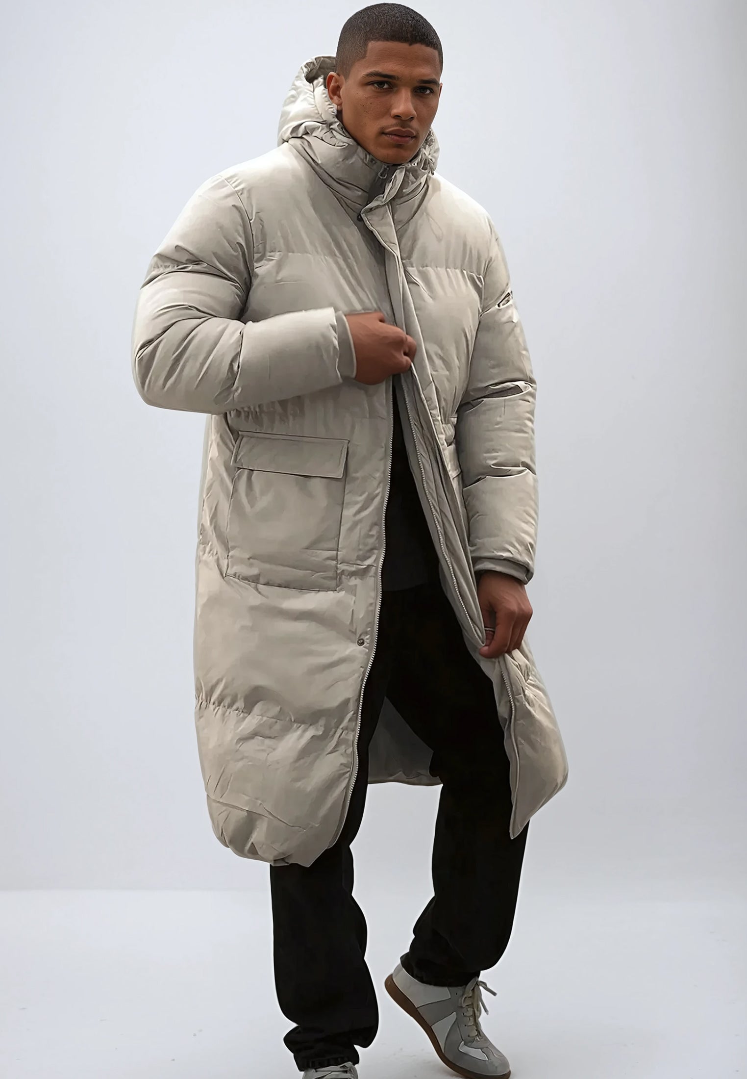 VOYAGER PUFFER PARKA TAN