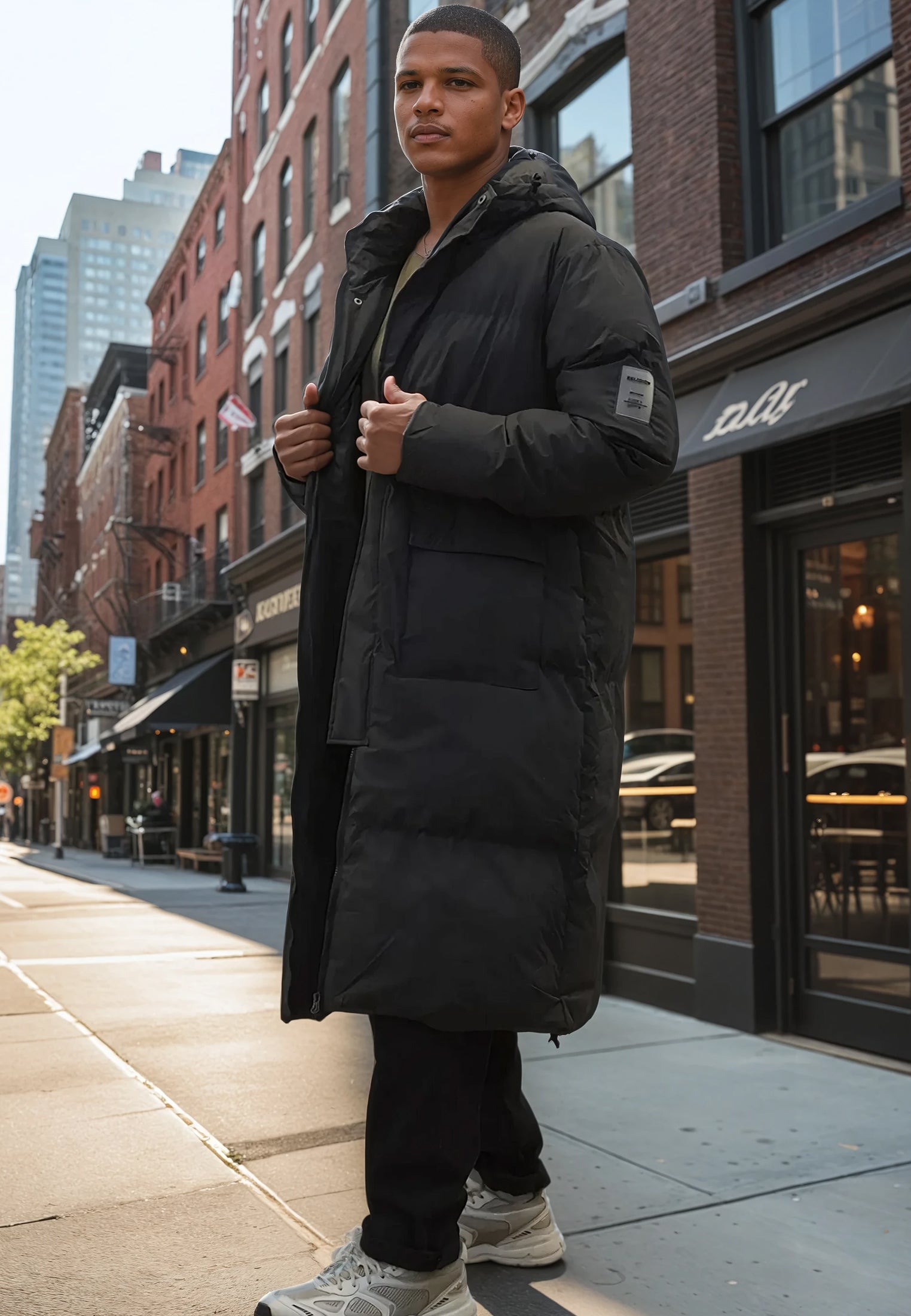 VOYAGER PUFFER PARKA BLACK