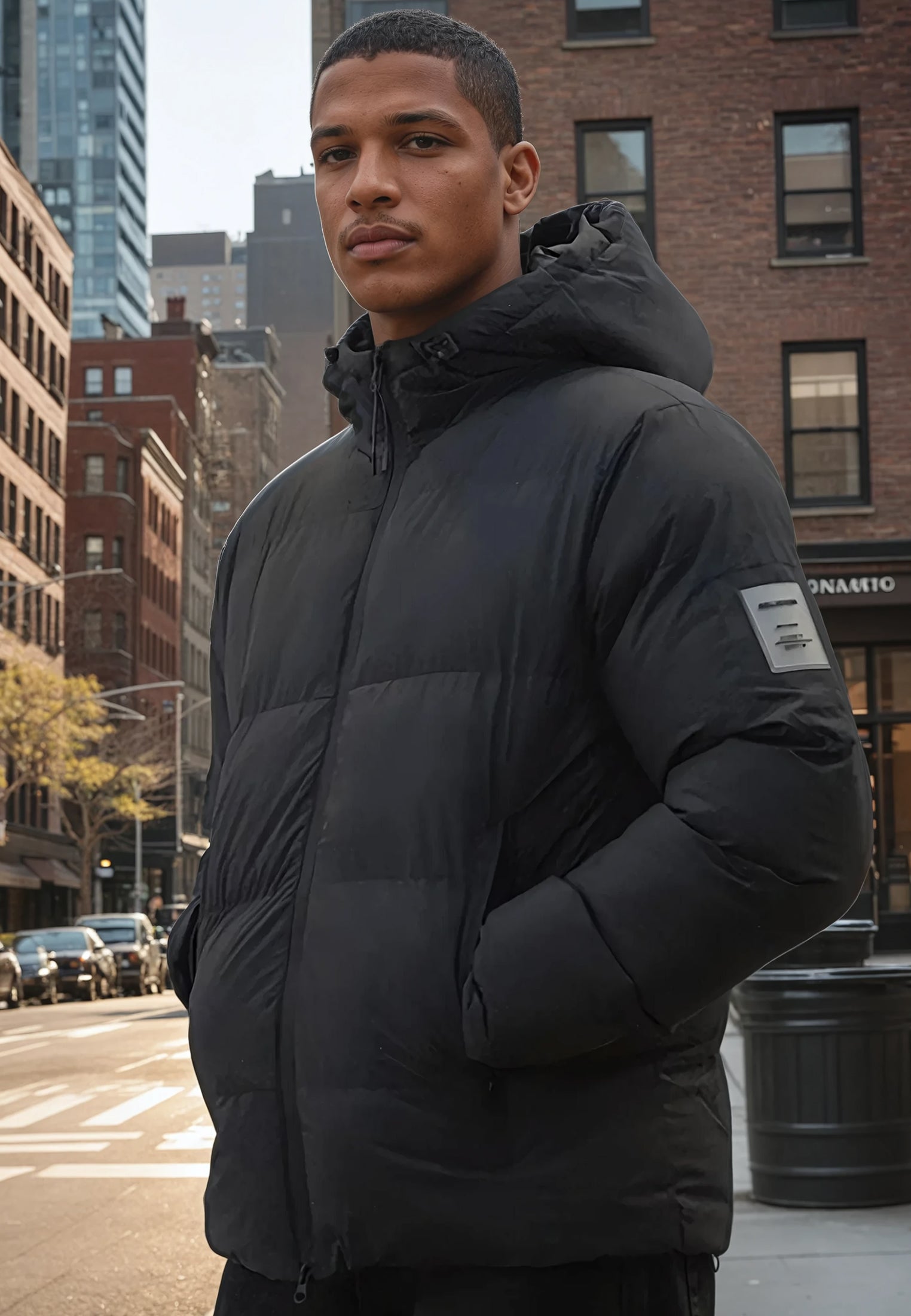 PERFORMANCE PUFFER JACKET BLACK