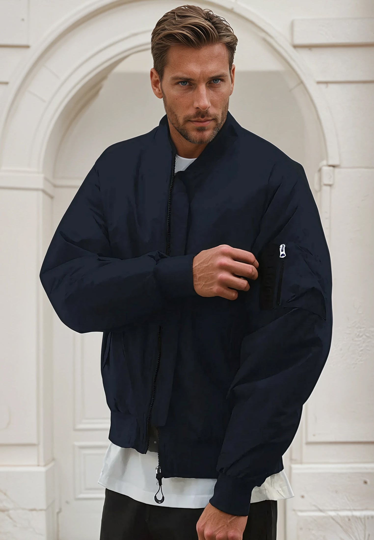 MA1 BOMBER JACKET NAVY