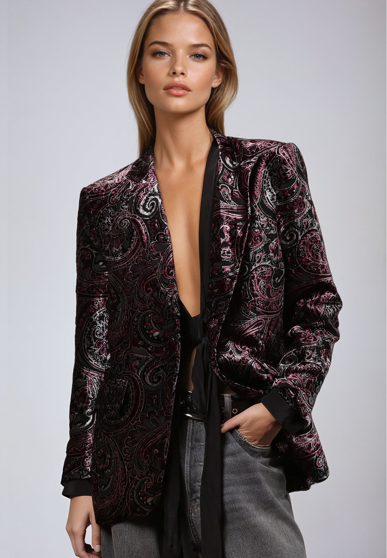 OBERON JACKET PAISLEY