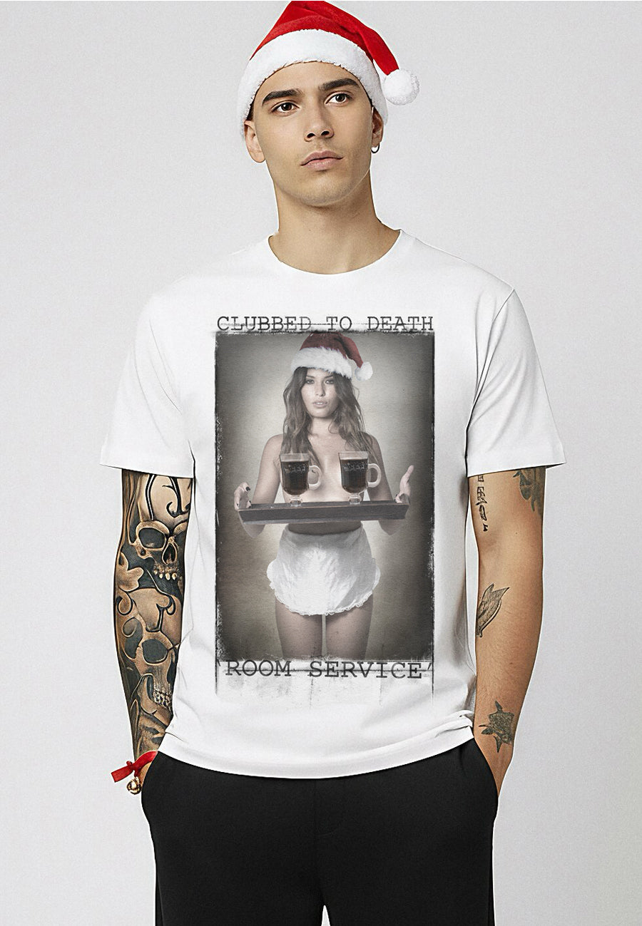 MY FESTIVE TIPPLE T-SHIRT WHITE