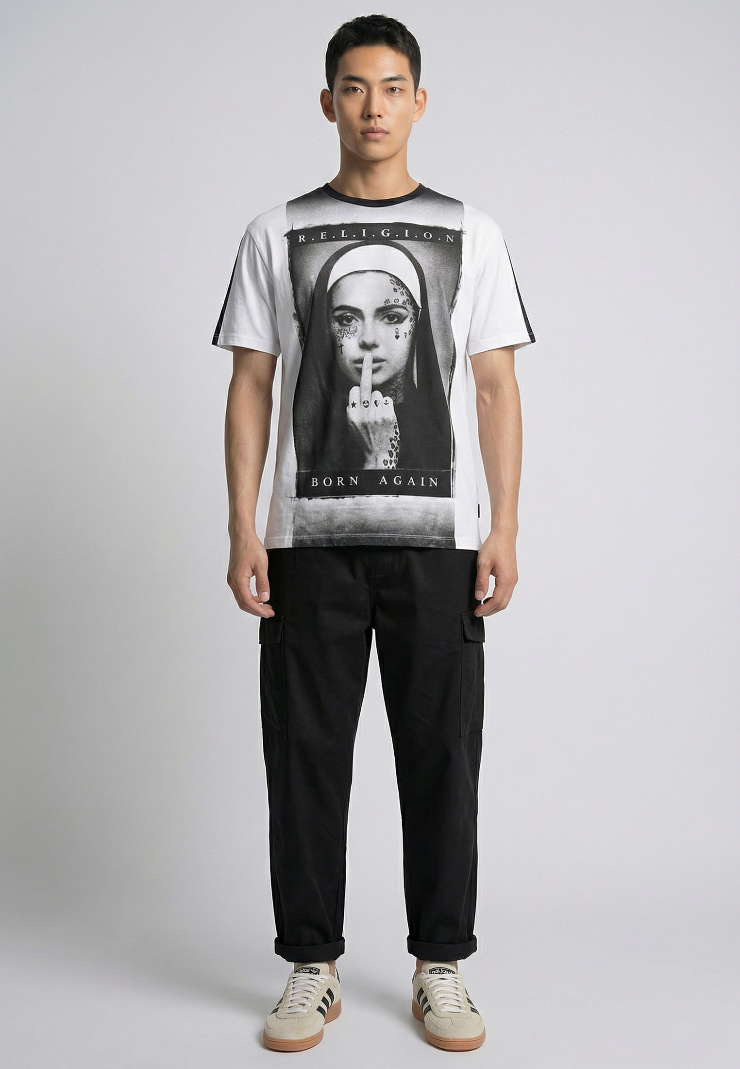 BORN AGAIN T-SHIRT INDIAN RED