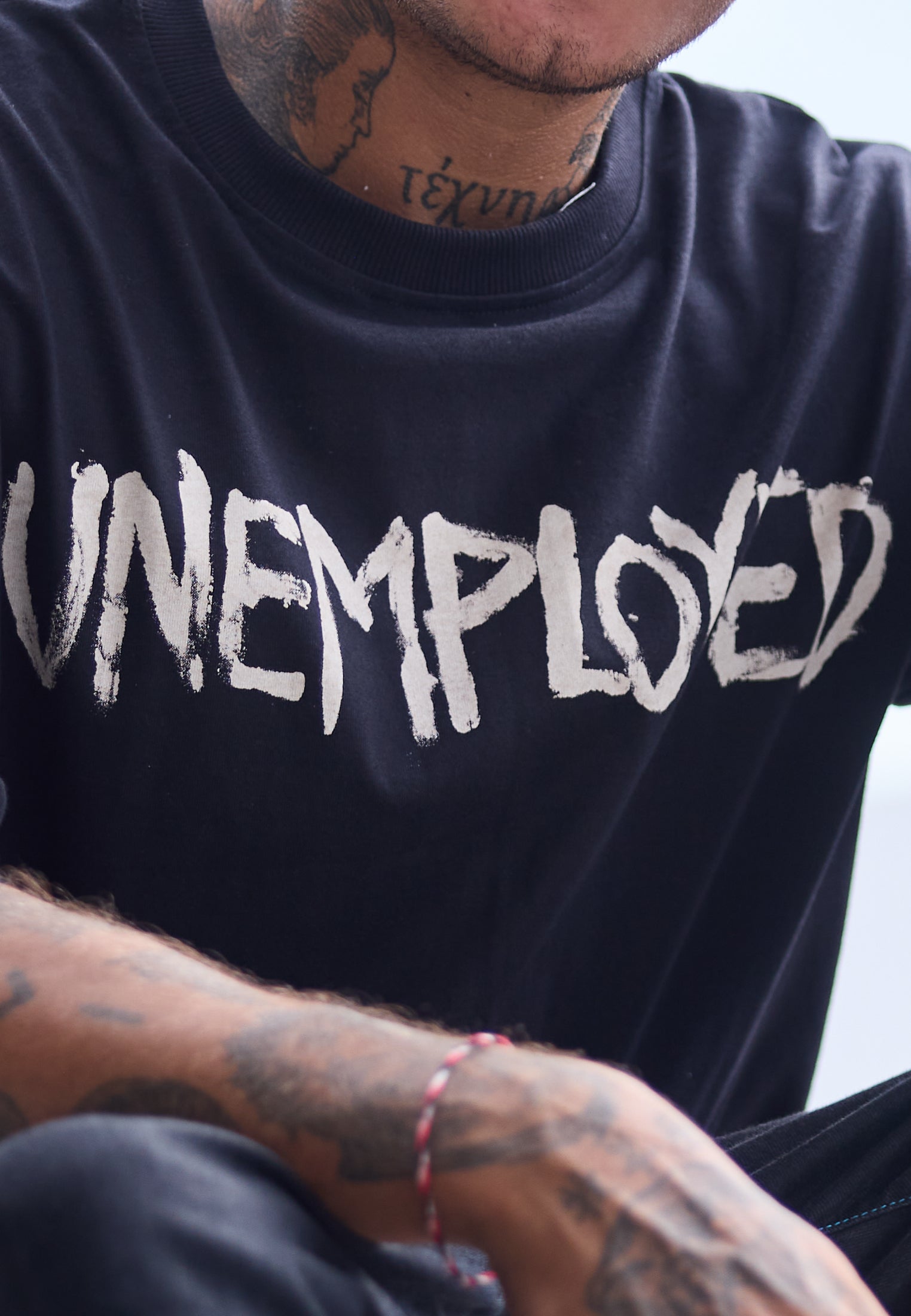 UNEMPLOYED OVERSIZED T-SHIRT BLACK