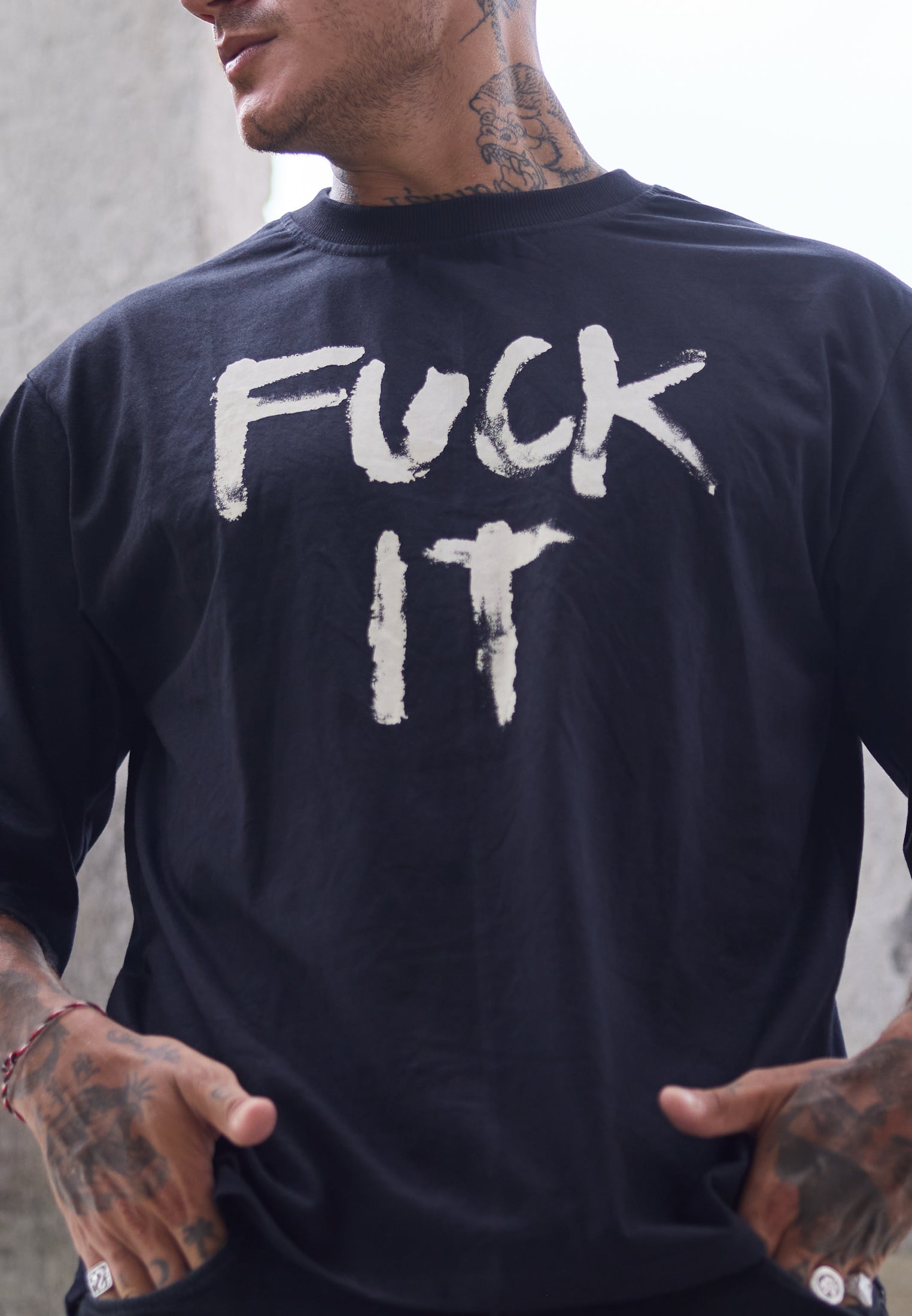 FUCK IT T-SHIRT BLACK