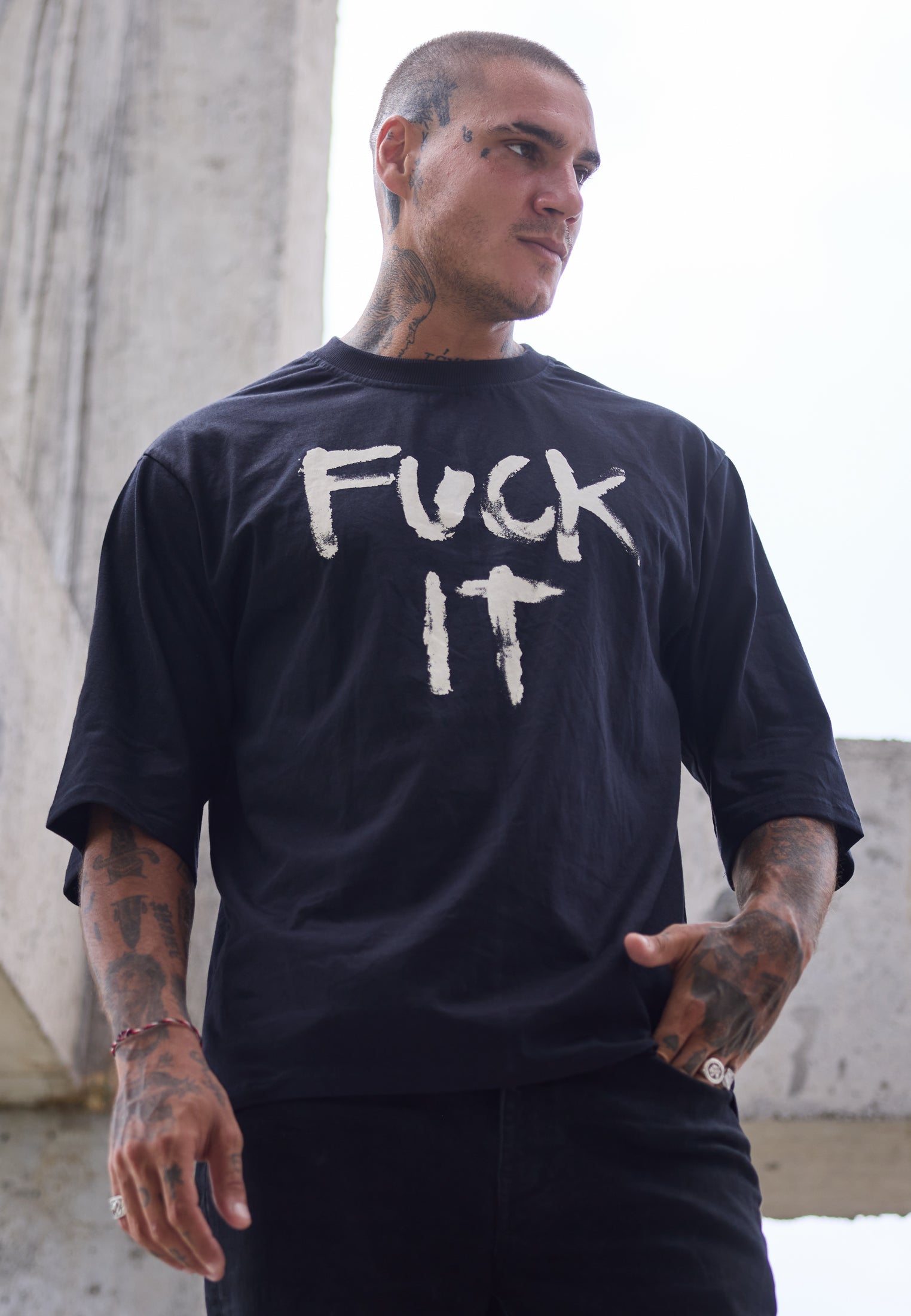 FUCK IT T-SHIRT BLACK