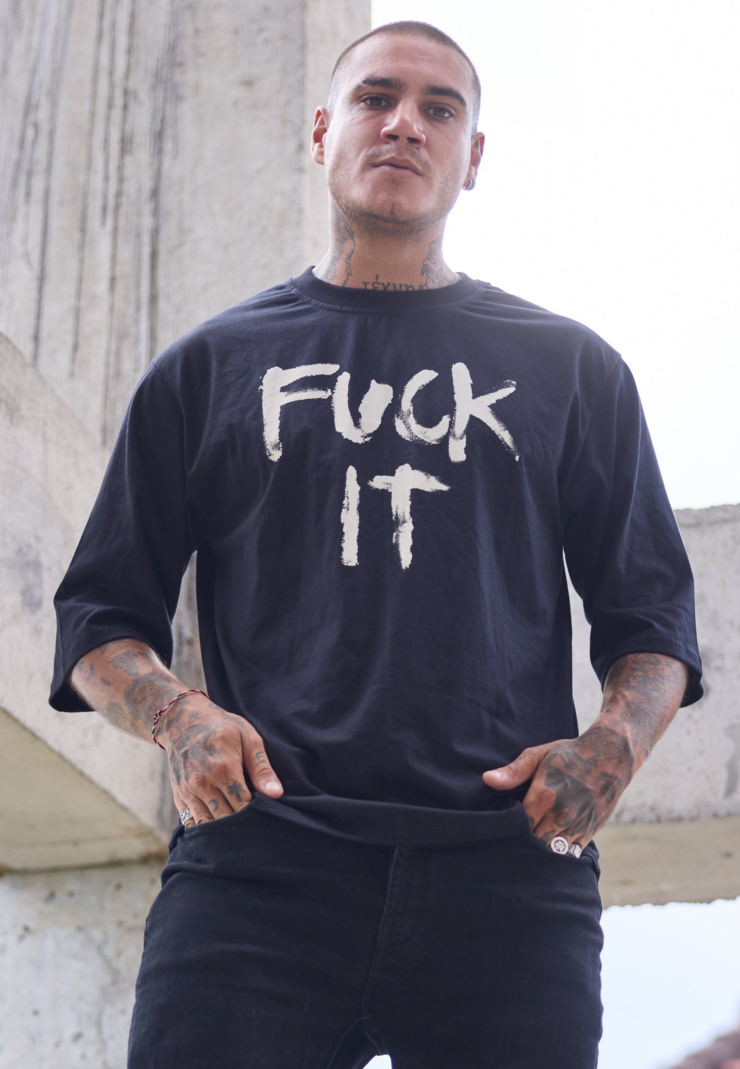 FUCK IT T-SHIRT BLACK