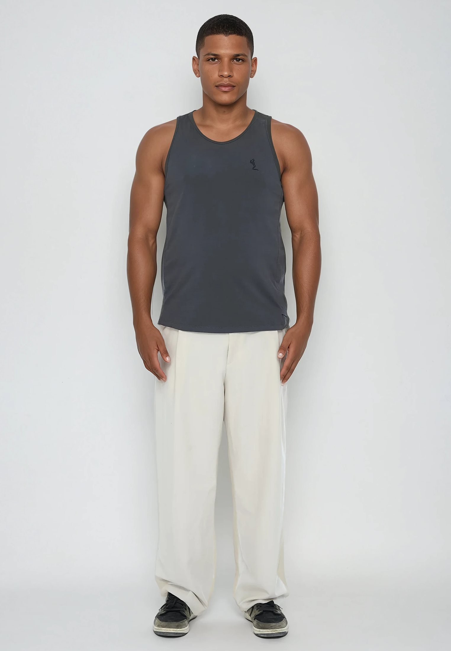 ALBION VEST DARK METAL