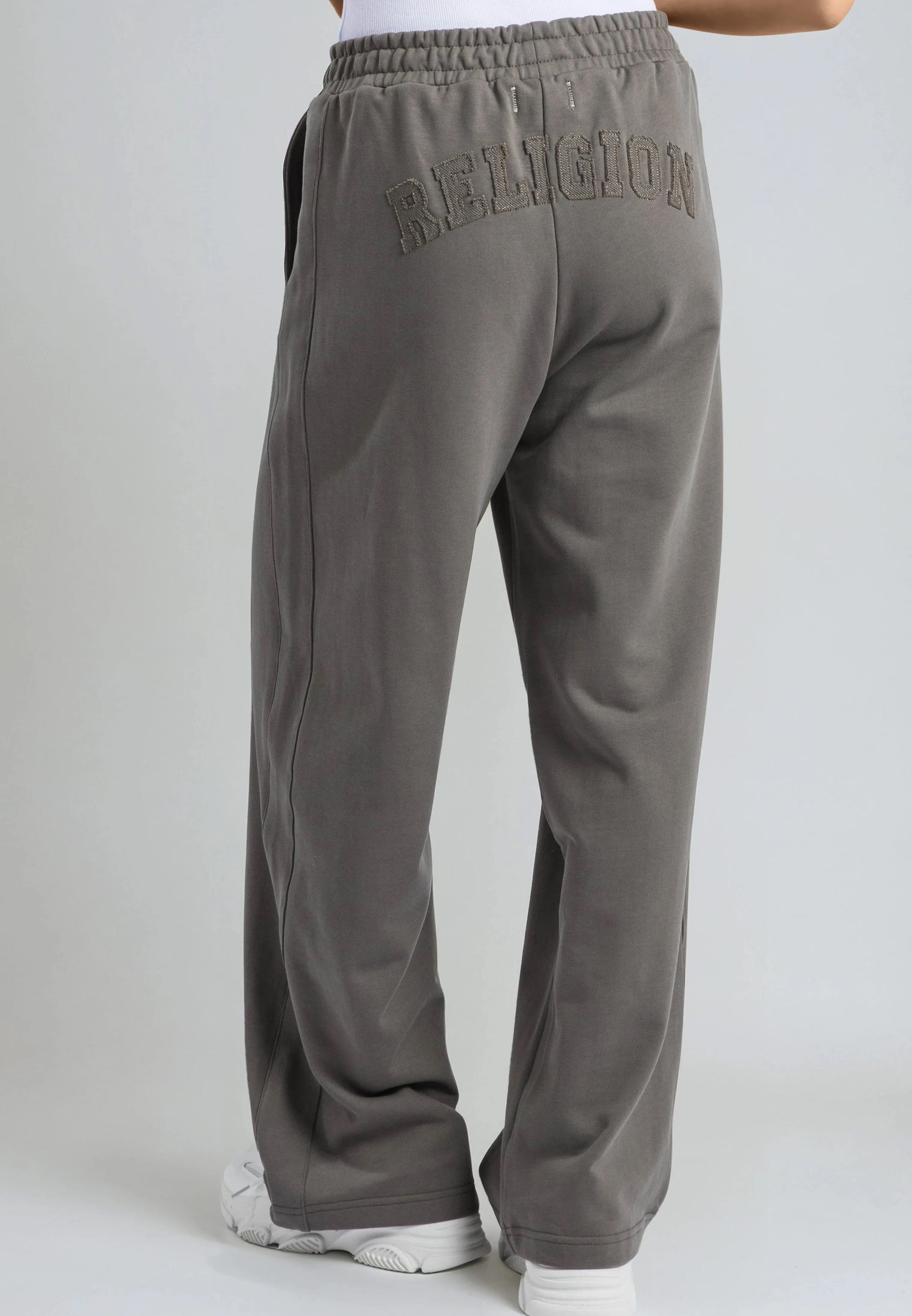 APPLIQUE RELAXED SWEATPANTS BRINDLE